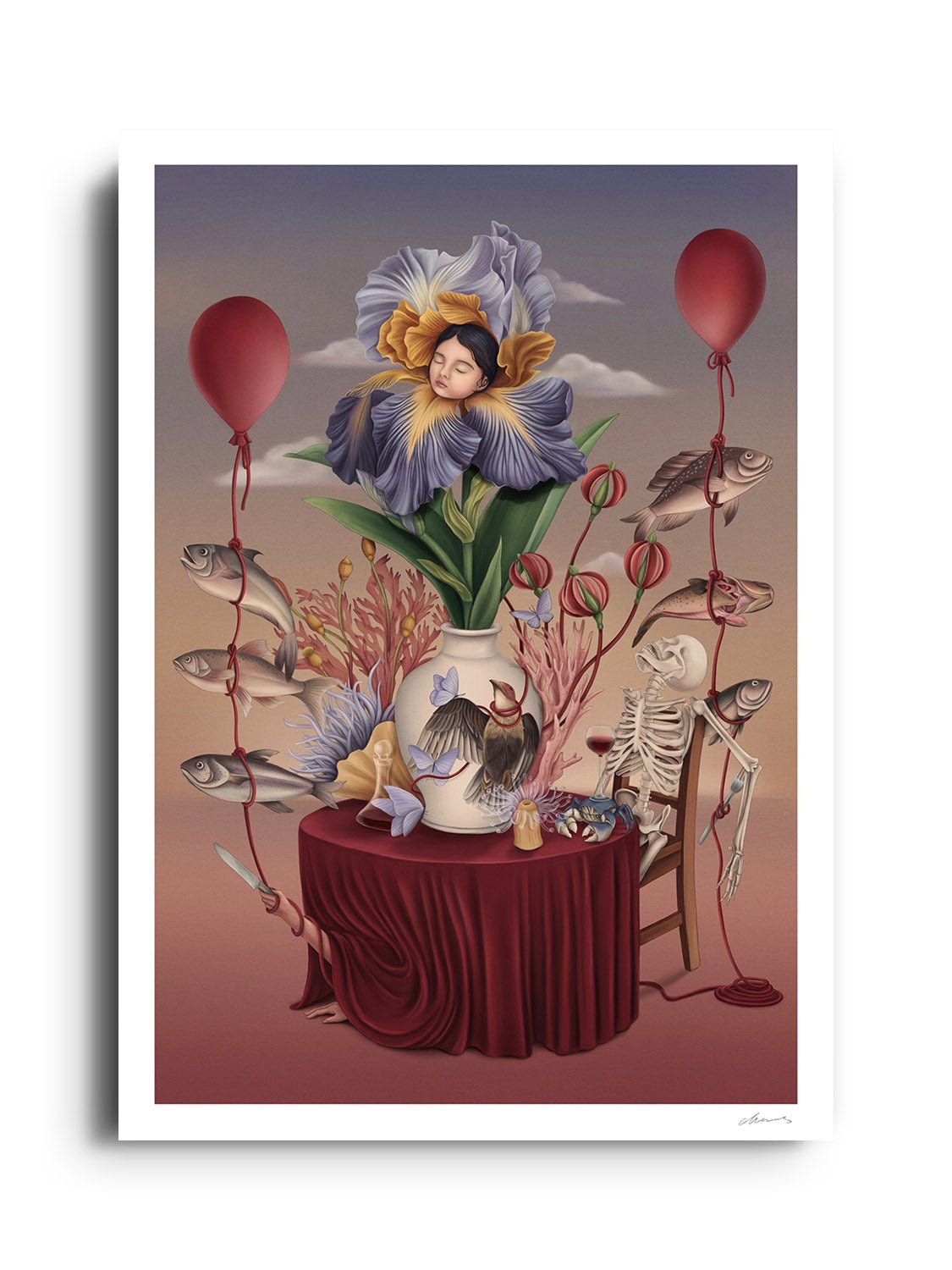 A Beautiful Day - Chloe Shao - East Side Studio - Art Prints