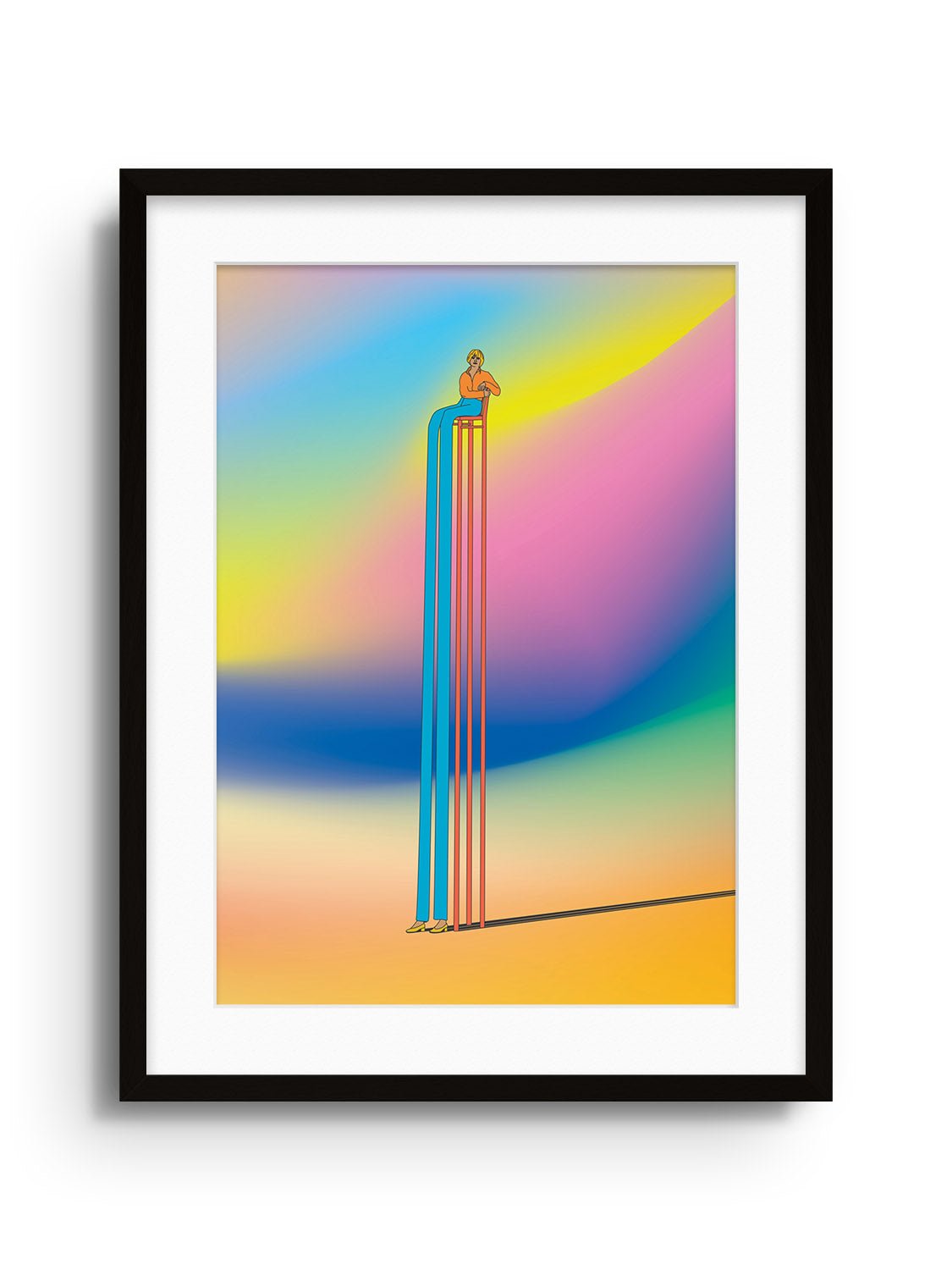 A Very Brief Pause - Seba Cestaro - East Side Studio - Art Prints