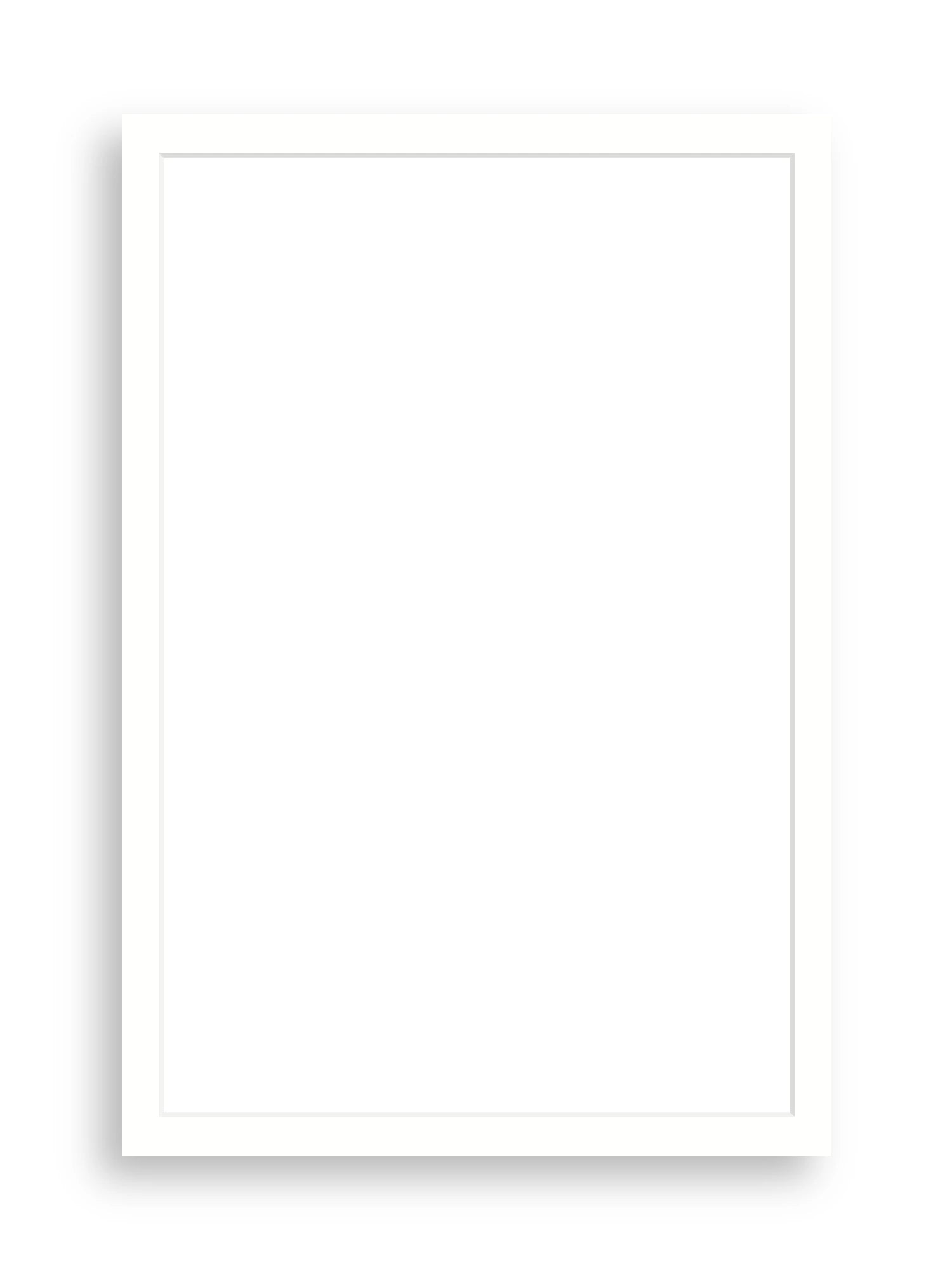 A3 Plus picture mount board for 12×18" artwork in Snow White