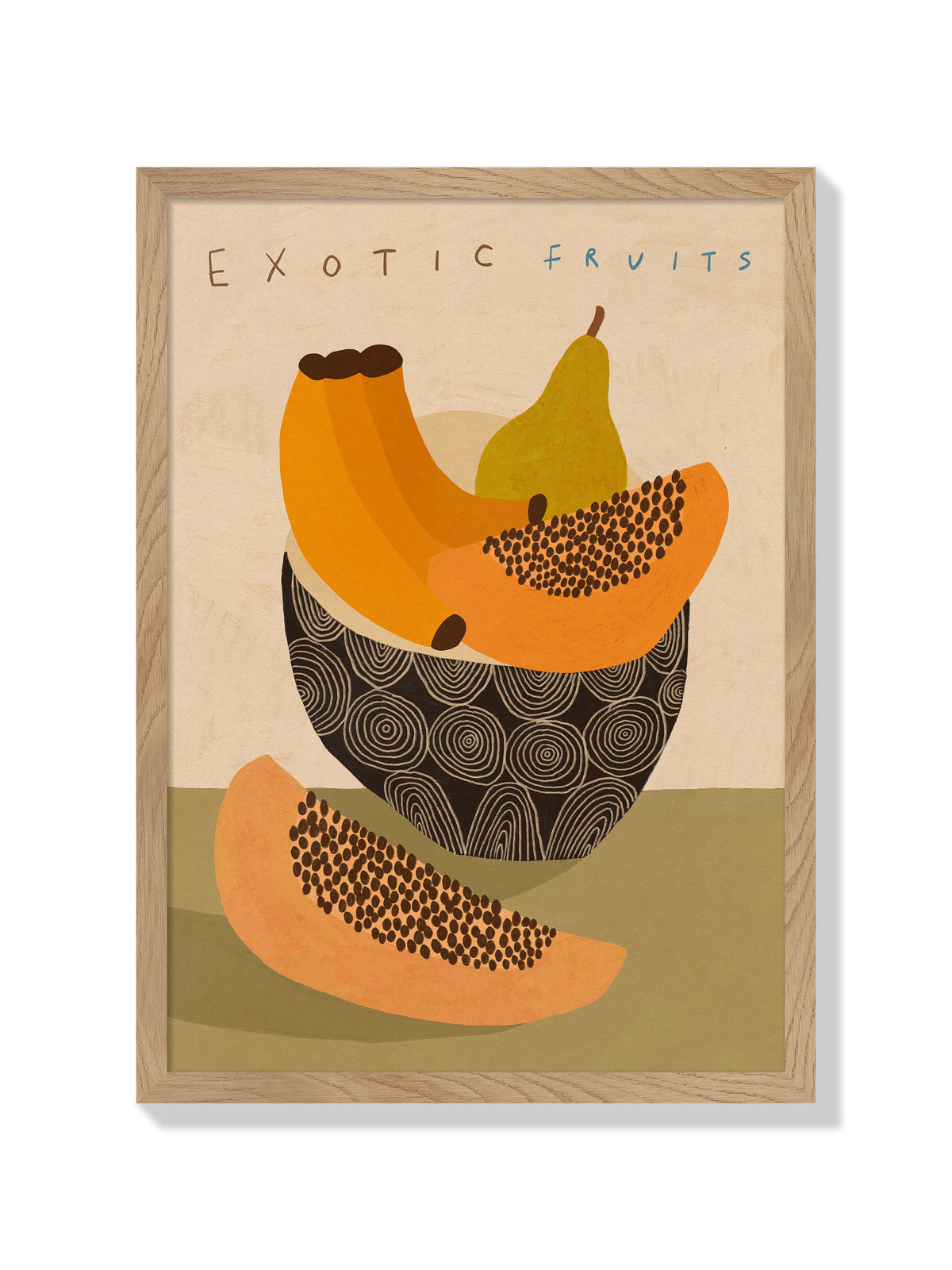 Exotic Fruits - Sophie Deller - Natural Frame |frame=Natural Frame|