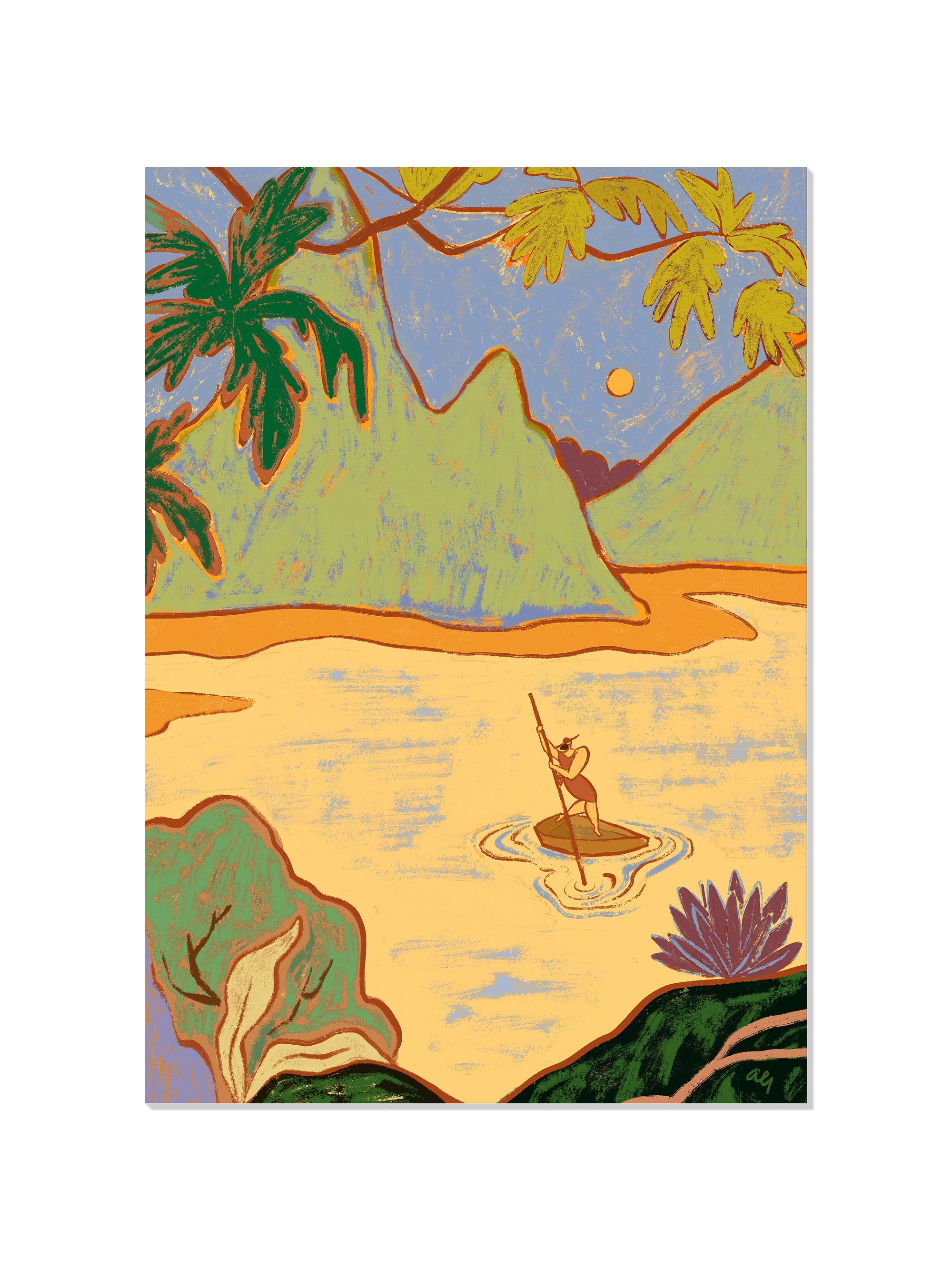 Arrived - Arty Guava - Unframed |frame=Unframed|