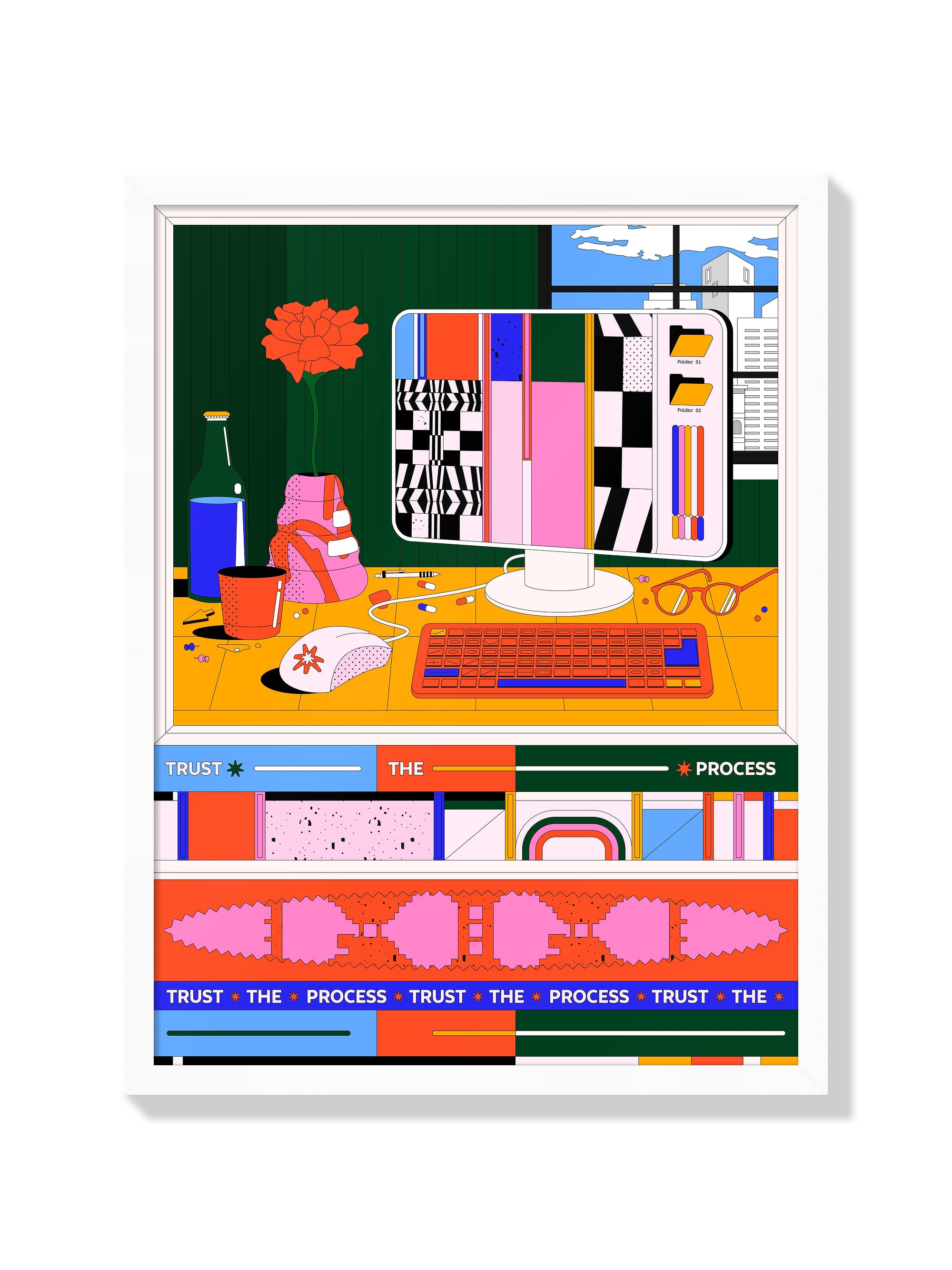 The Process - Vladimir Hadzic (without special characters) - White Frame |frame=White Frame|