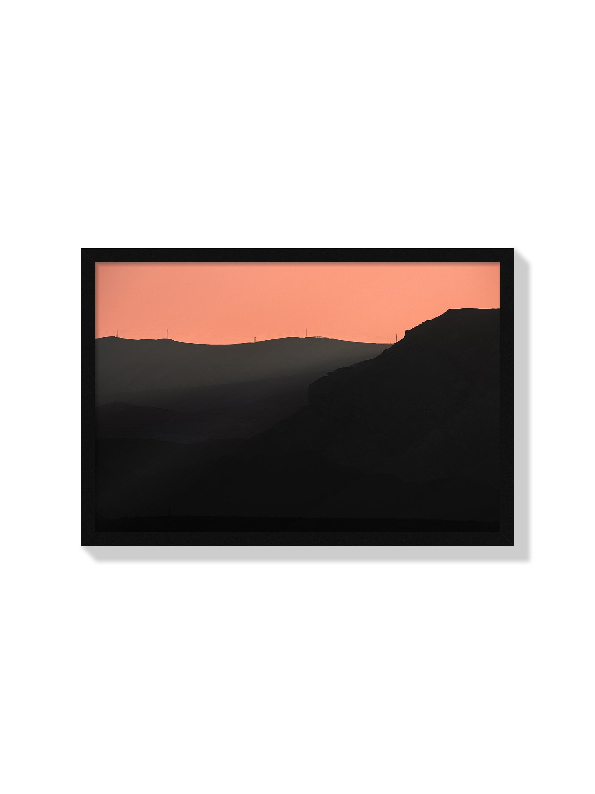 Mountains of Eilat #4 - Tal Paz-Fridman - Black Frame |frame=Black Frame|