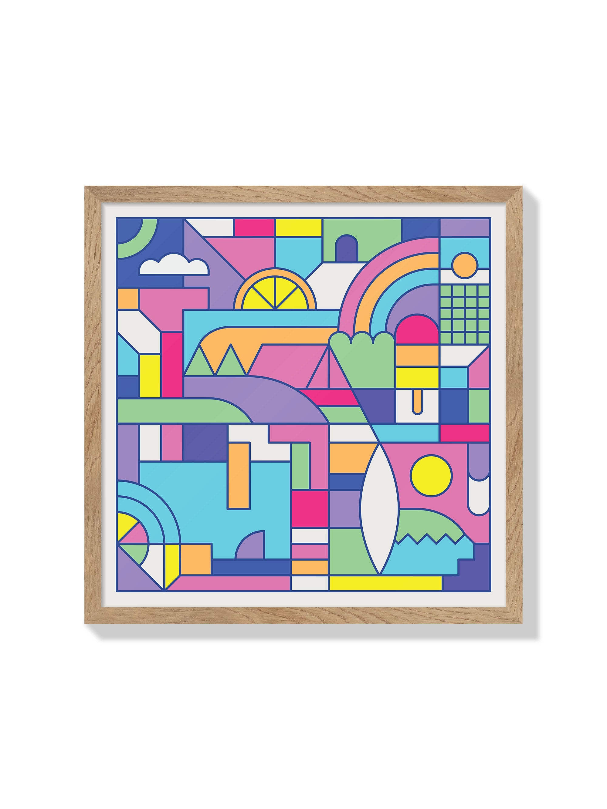 The Shape Of Summer - Rick Crane - Natural Frame |frame=Natural Frame|