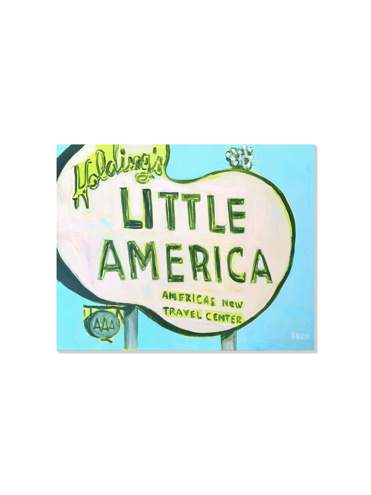 Little America - Scared of Moths - Unframed |frame=Unframed|
