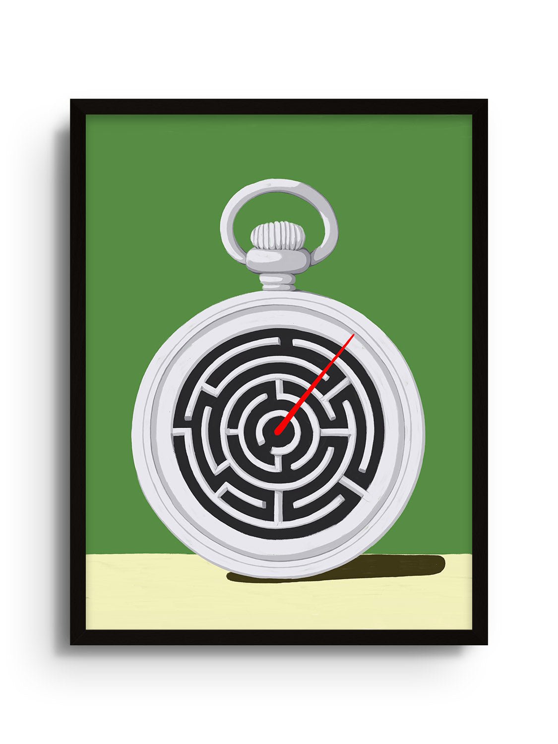 An Endless Race Through Space - Flo Meissner - East Side Studio - Art Prints