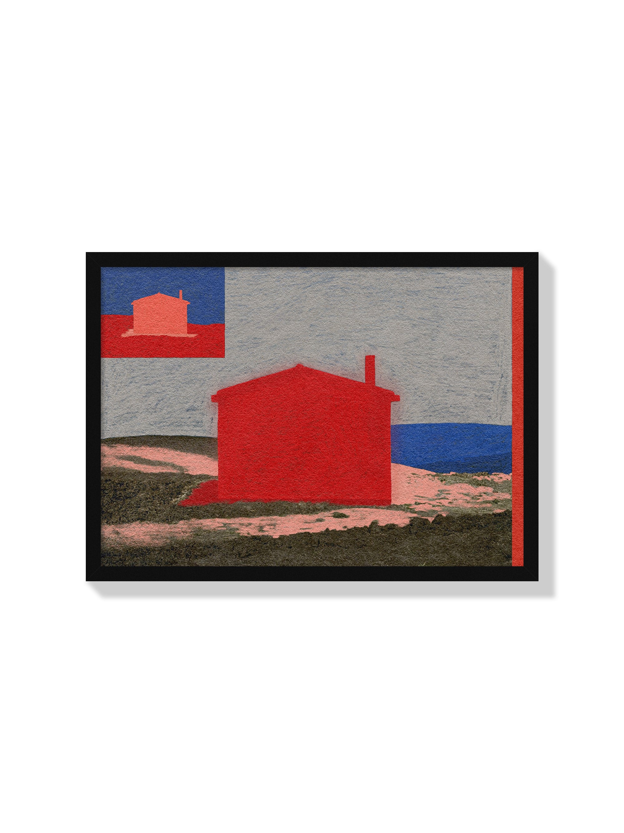 Remake Of Mario Cresci's Stigliano - Sophie Deller - Black Frame |frame=Black Frame|
