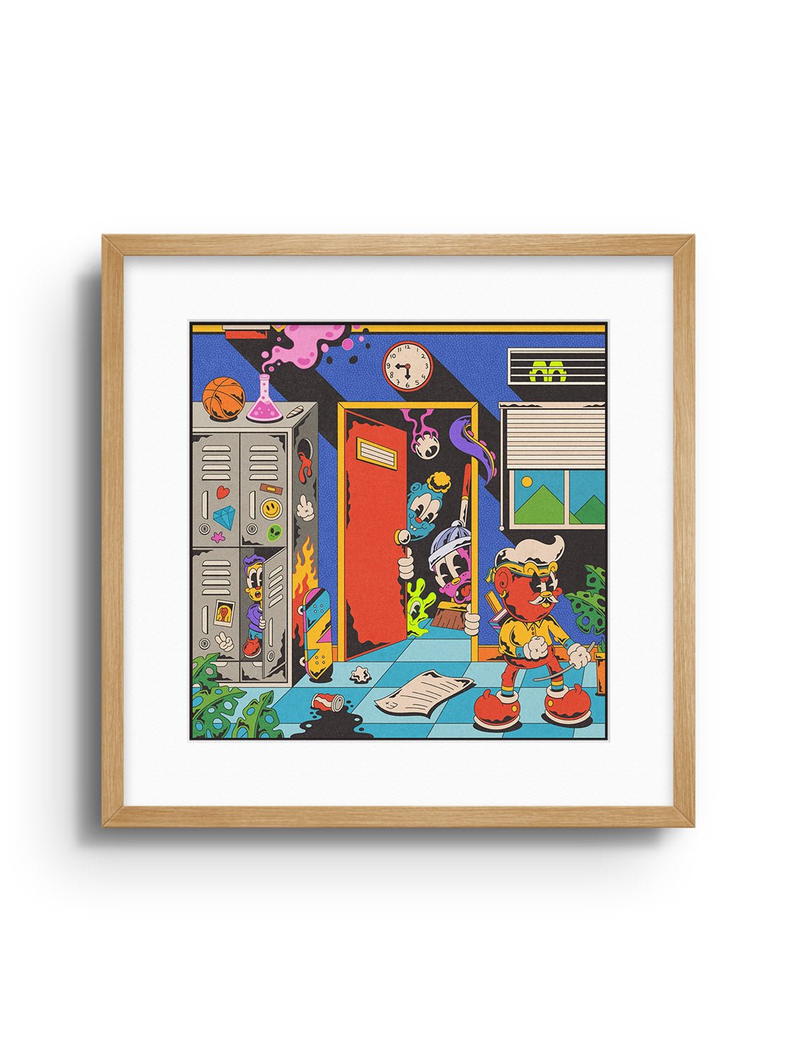 Back to School - uyo66 - East Side Studio - Art Prints