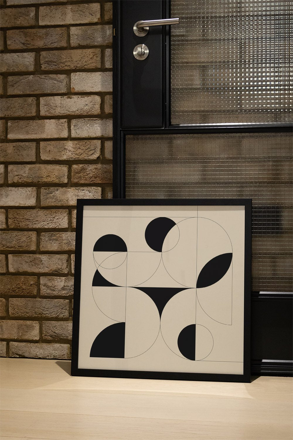 Black & Beige Nº3 - East Side Studio - Art Prints