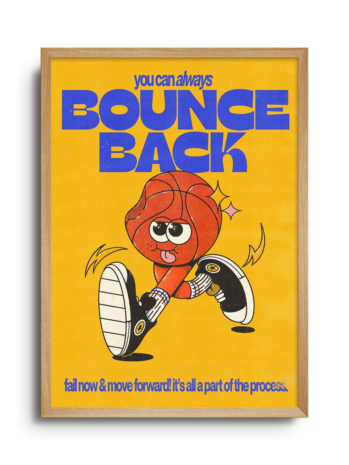 Bounce Back - Yellow - My Sunbeam - East Side Studio - Art Prints