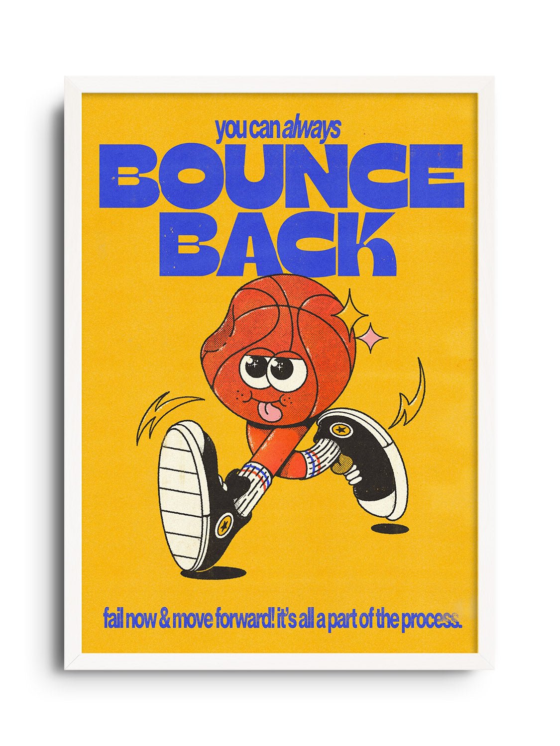 Bounce Back - Yellow - My Sunbeam - East Side Studio - Art Prints