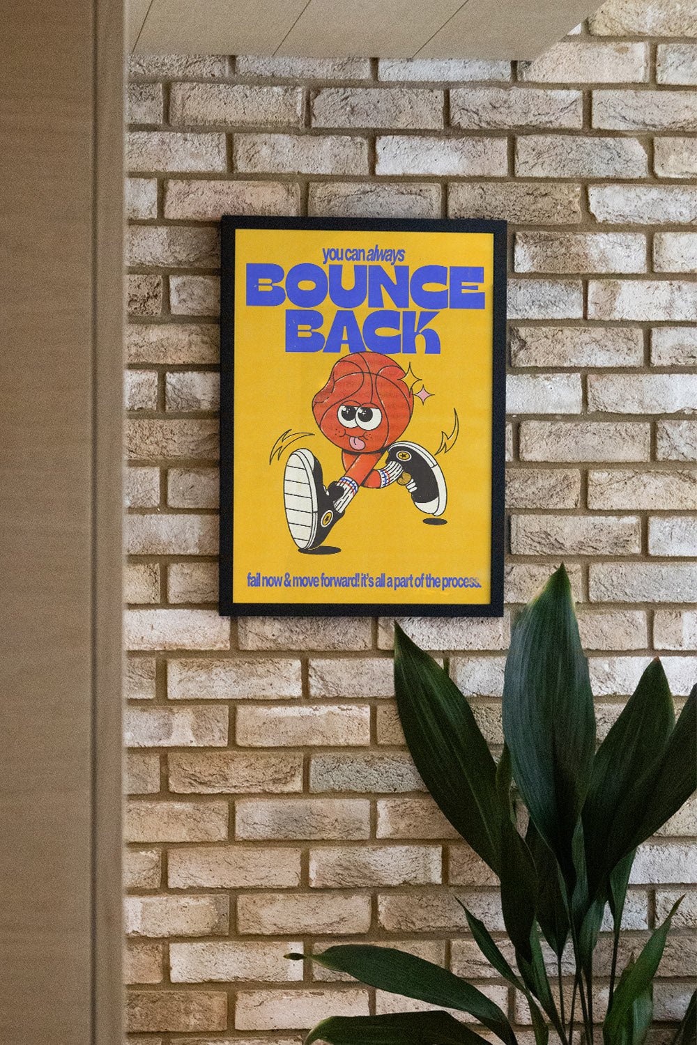 Bounce Back - Yellow - My Sunbeam - East Side Studio - Art Prints