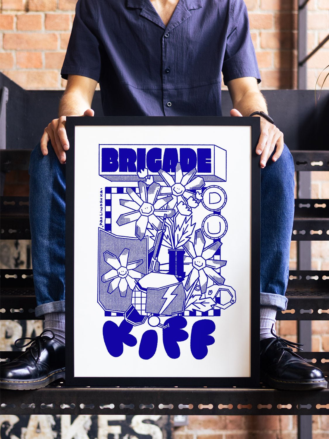 Brigade du Kiff - Paolinoshka - East Side Studio - Art Prints