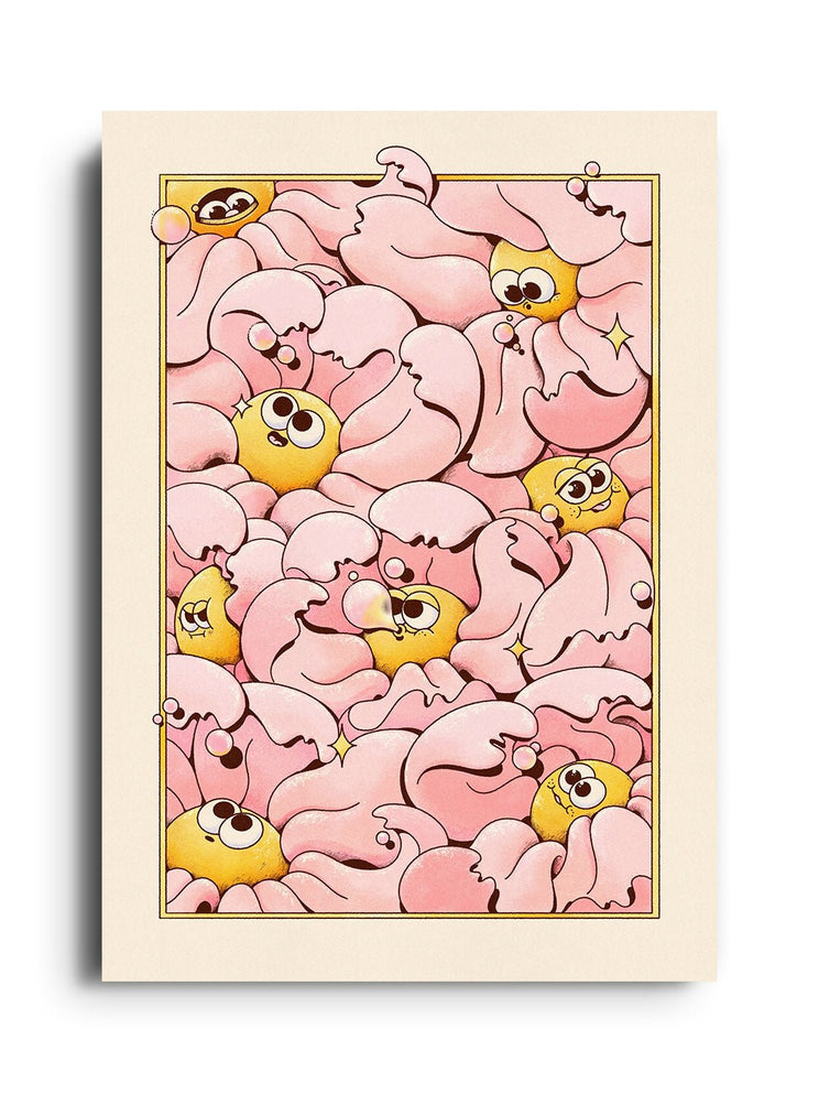 Bubble Blossom - My Sunbeam - East Side Studio - Art Prints