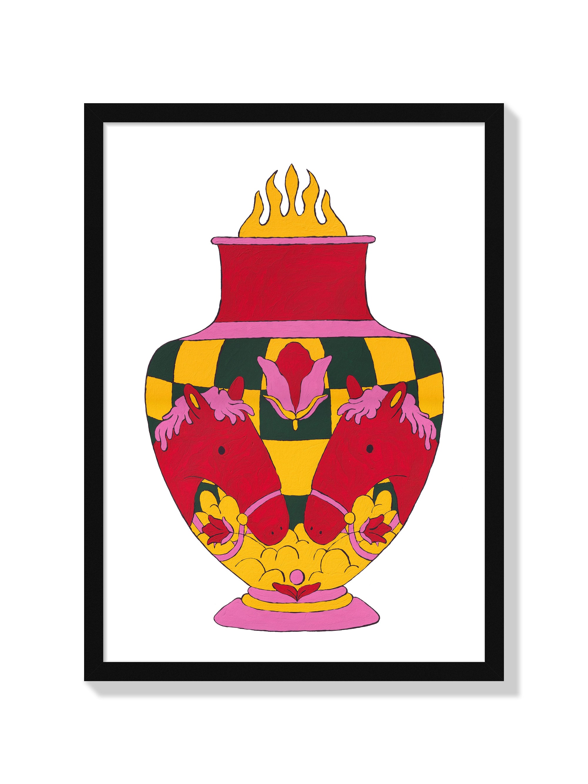 Encounter on the Board - Maria Barrera - Black Frame |frame=Black Frame|