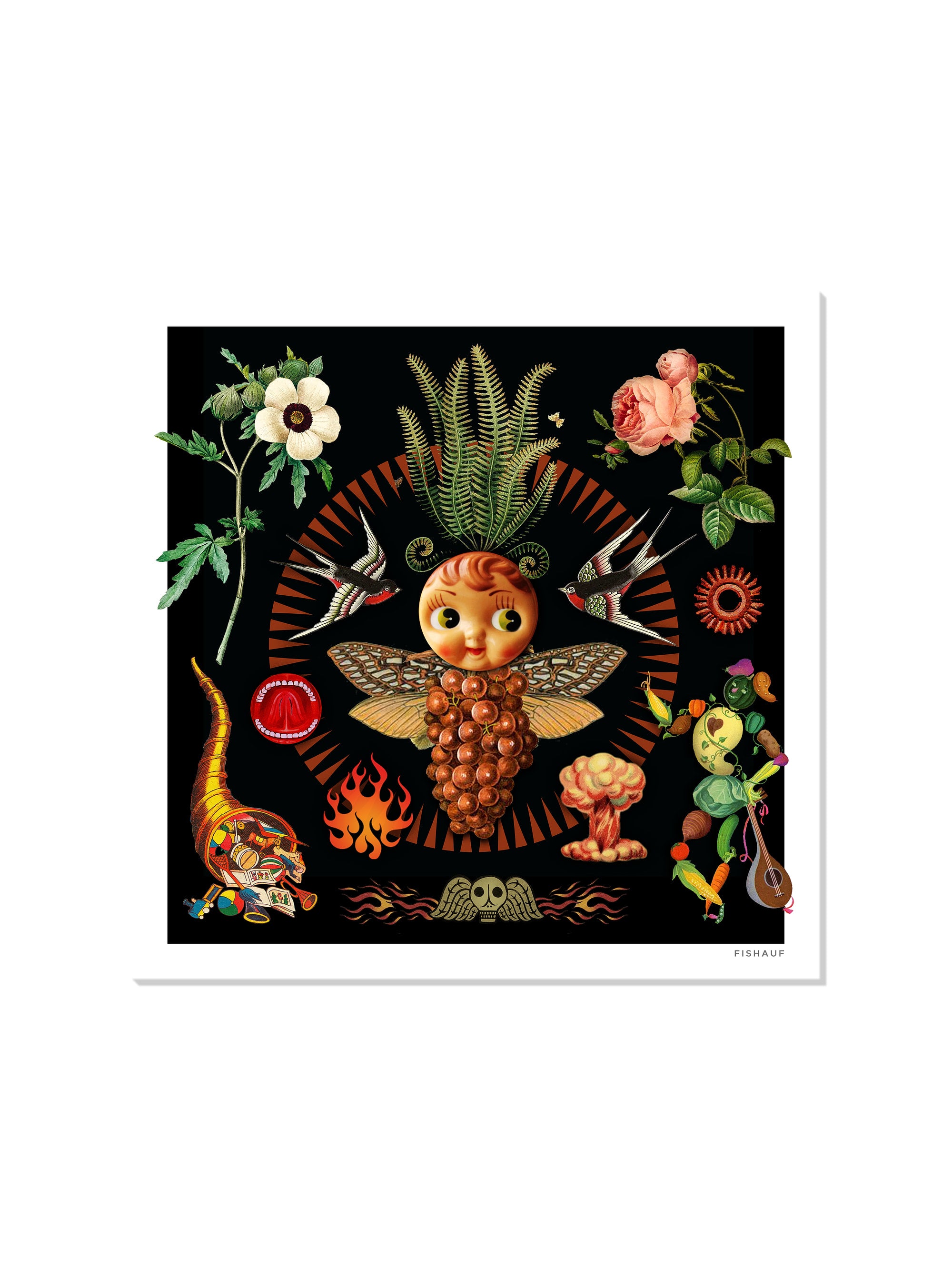 FERNS - Louis Fishauf - Unframed |frame=Unframed|