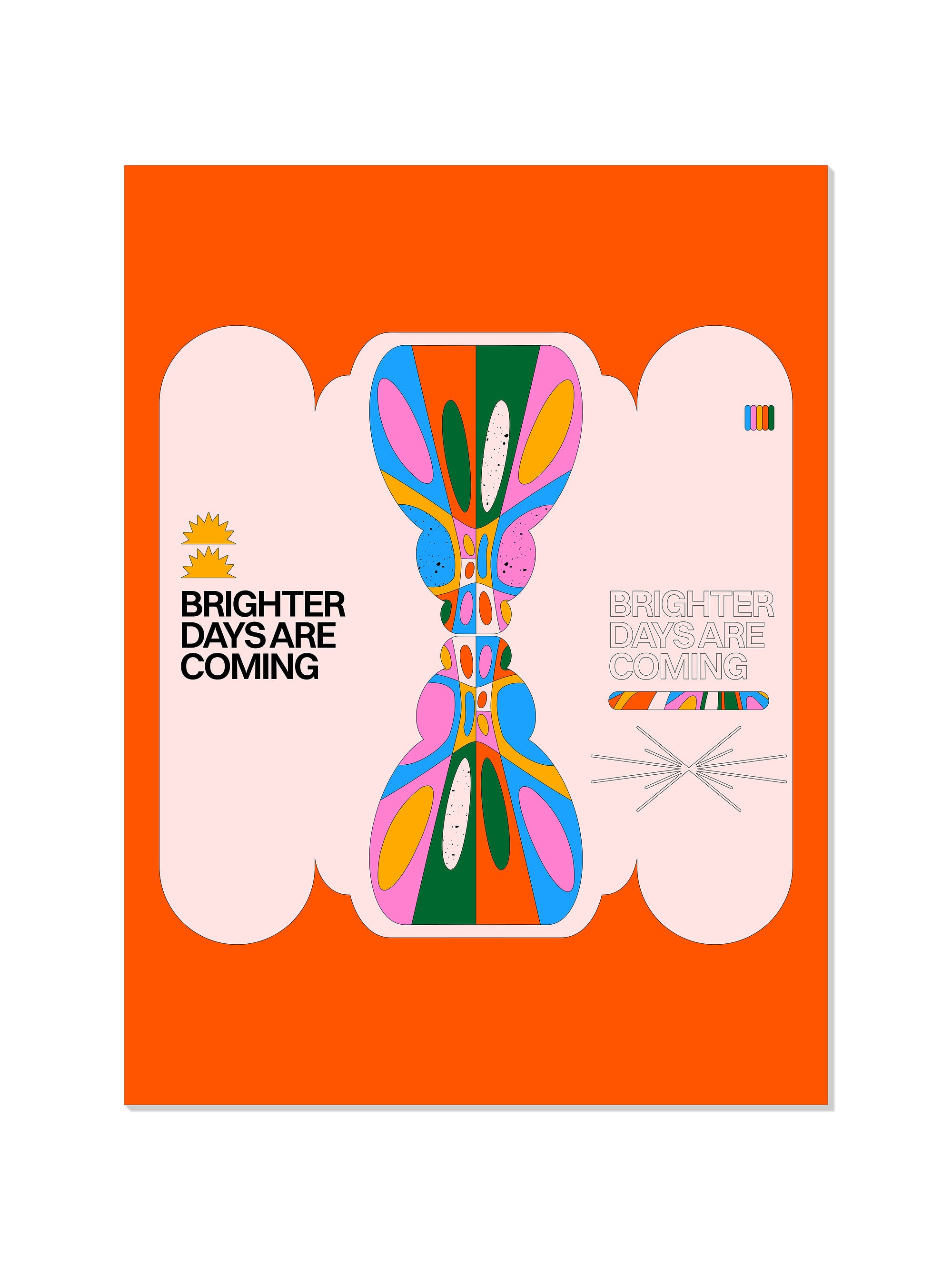 Brighter Days Are Coming - Vladimir Hadzic (without special characters) - Unframed |frame=Unframed|