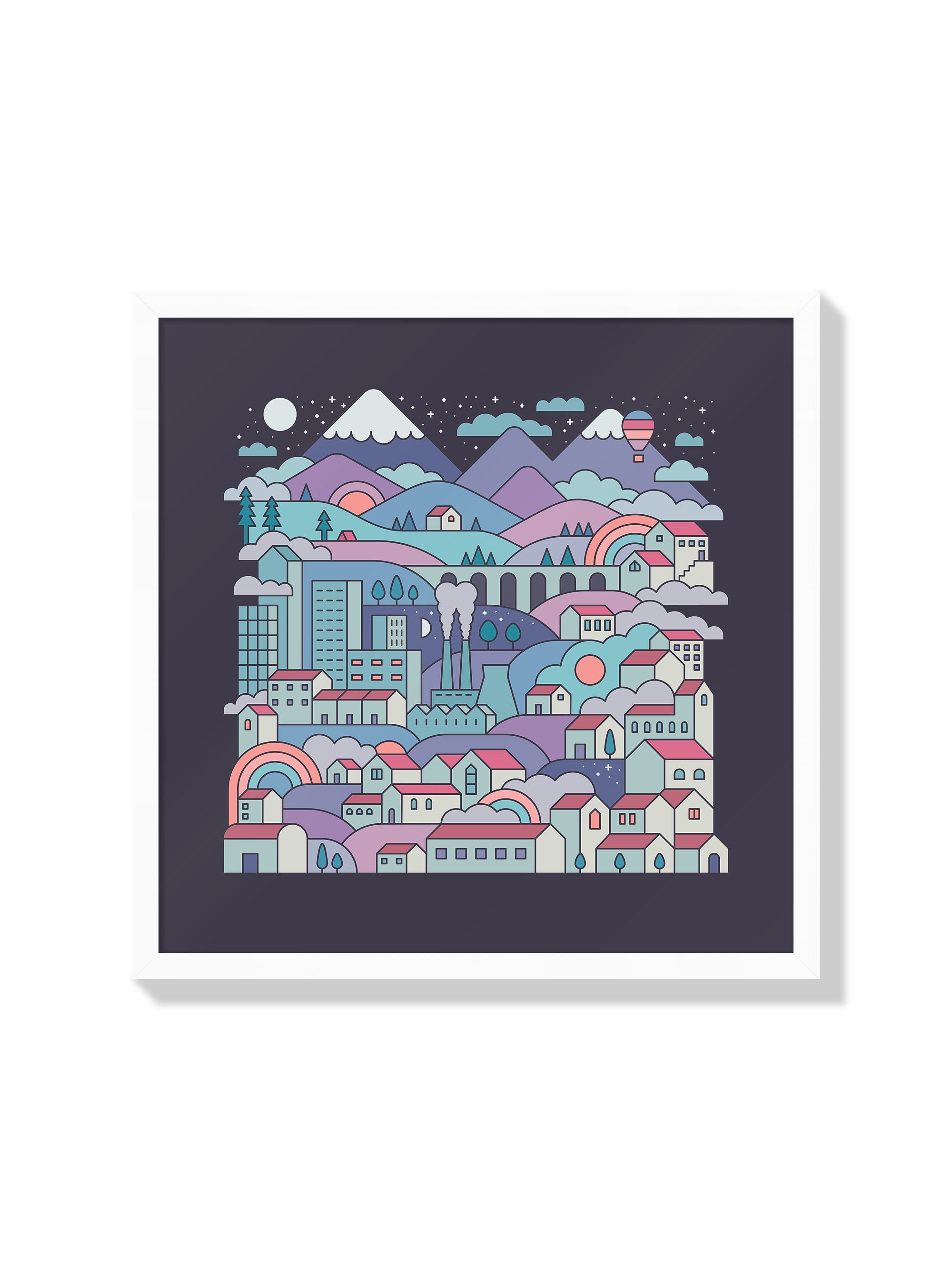 Mental Block 15 - Rick Crane - White Frame |frame=White Frame|
