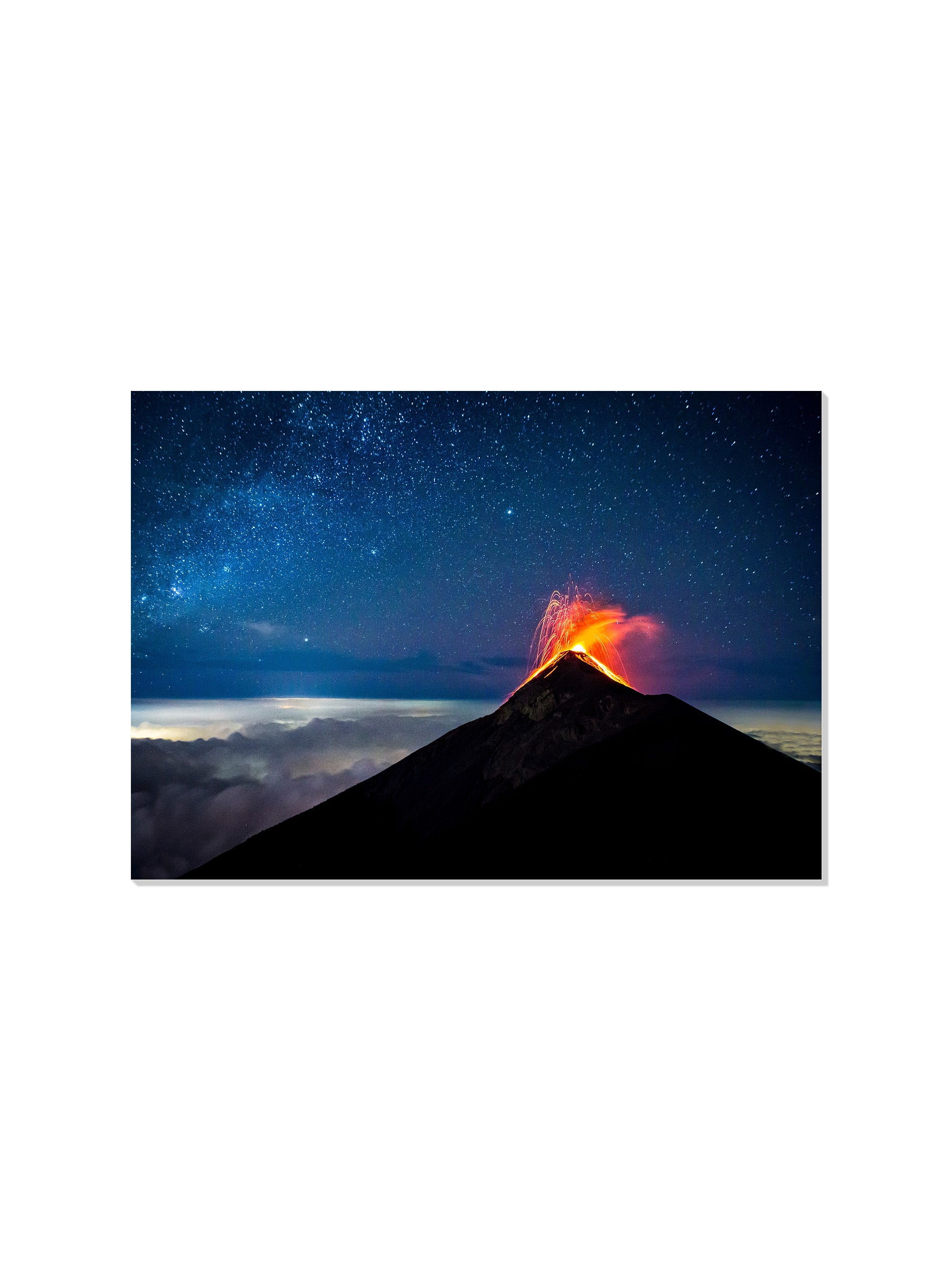 Volcán de Fuego - Michael Green - Unframed |frame=Unframed|