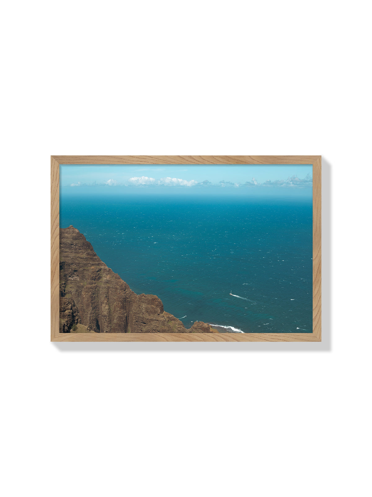 Where The Ocean Meets The Sky - Christina Bedetta Willett - Natural Frame |frame=Natural Frame|