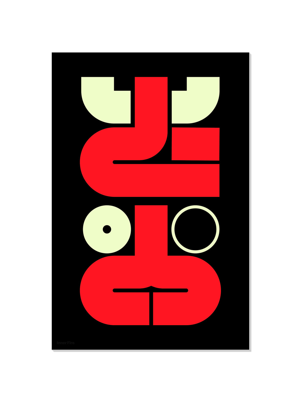 心火 (Inner Fire) - Kenichi Minami - Unframed |frame=Unframed|