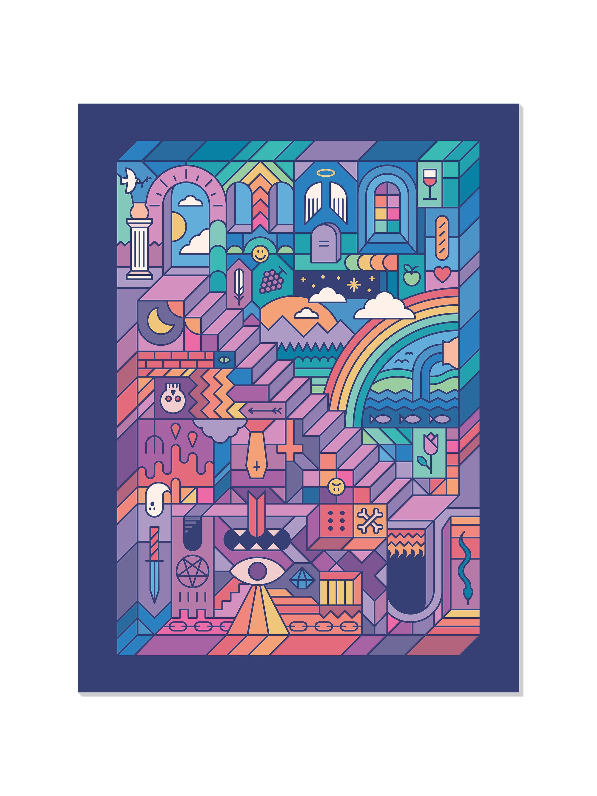 Watch Your Step - Rick Crane - Unframed |frame=Unframed|