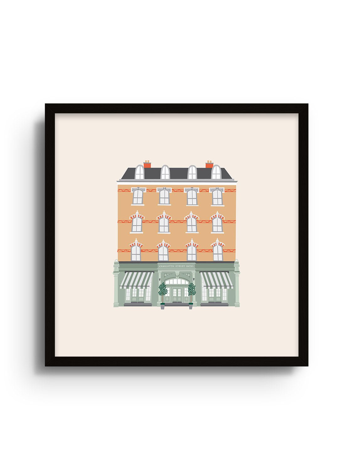 Charlotte Street - Kate Snell - East Side Studio - Art Prints
