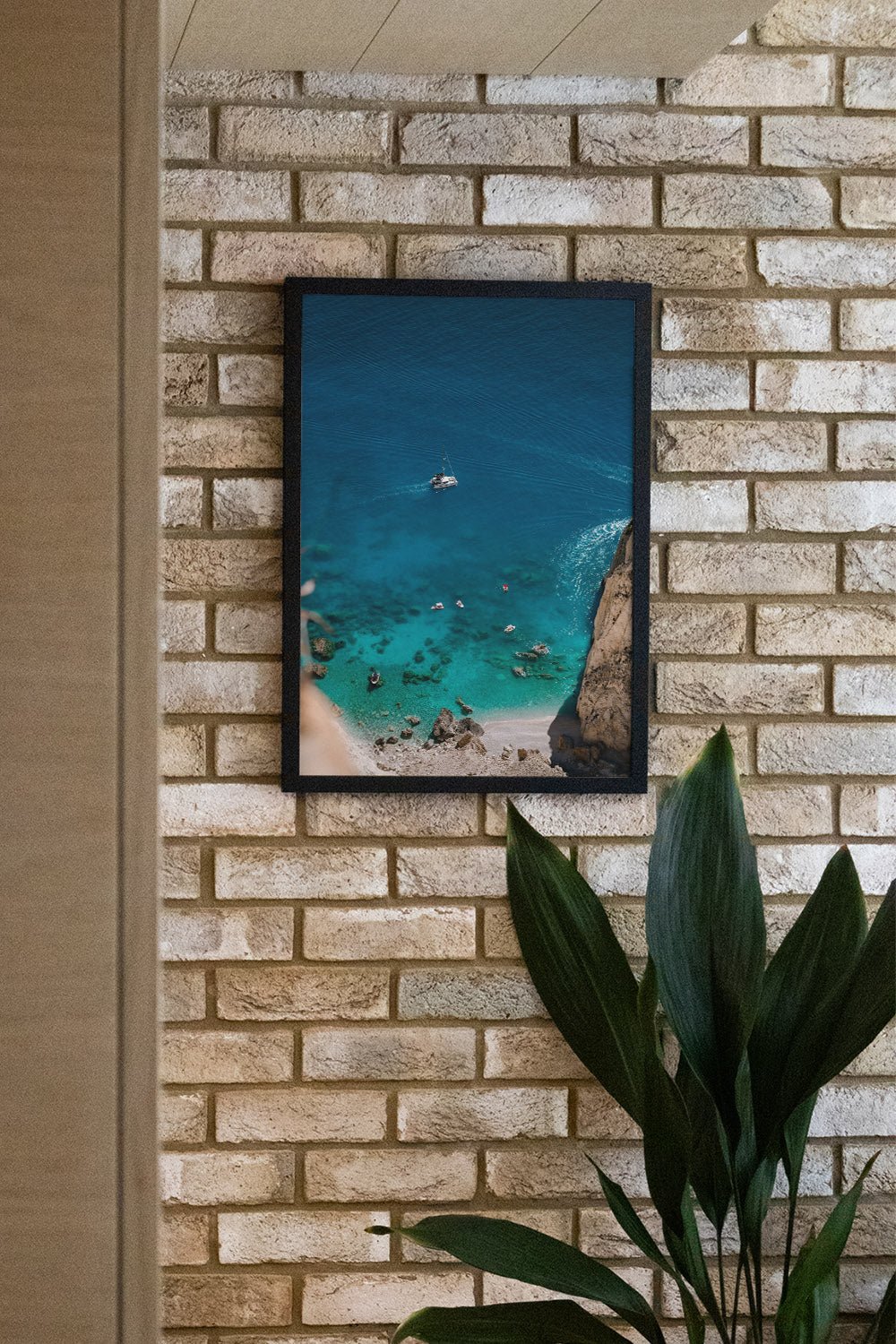 Clear Blue Sea - Cordula Schaefer - East Side Studio - Art Prints