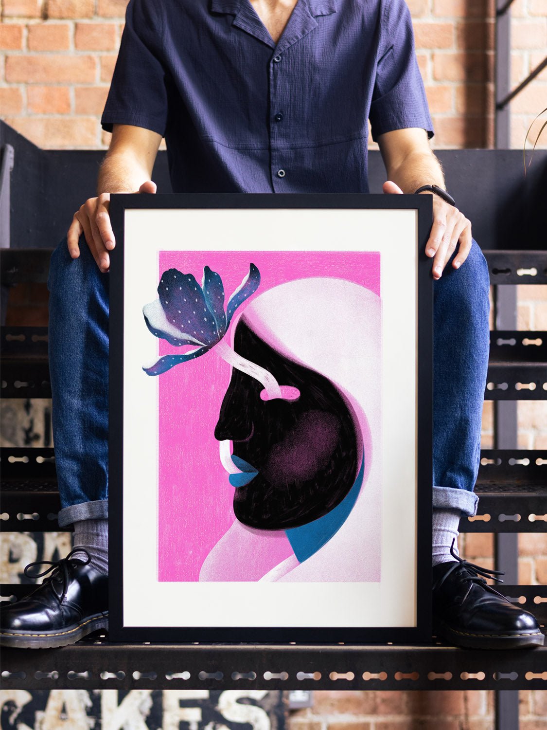 Crossed - Erika Lourenço - East Side Studio - Art Prints