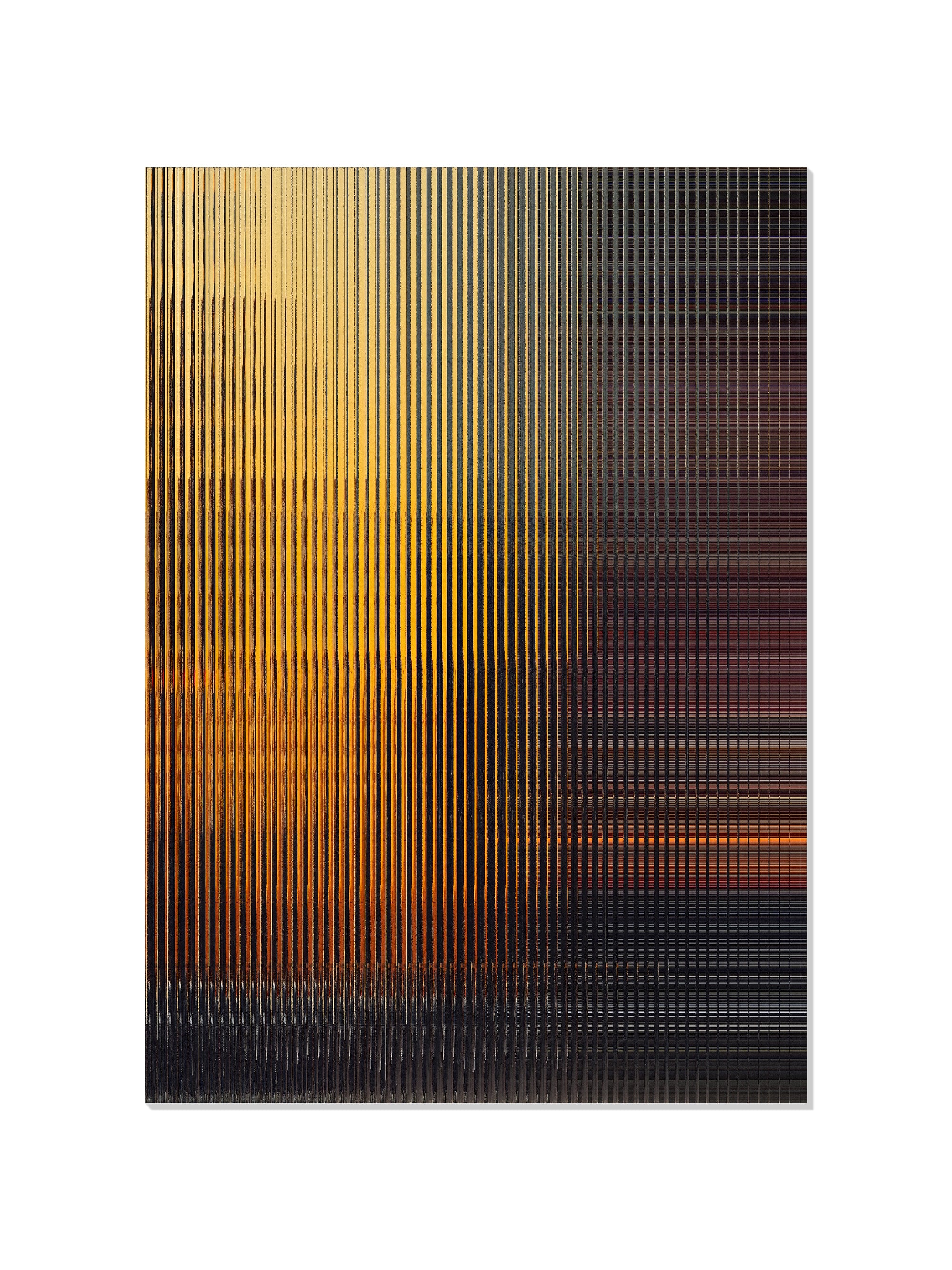 City Through A Window 01 | Glitch 26.425.1 - Aaron Borchardt - Unframed |frame=Unframed|