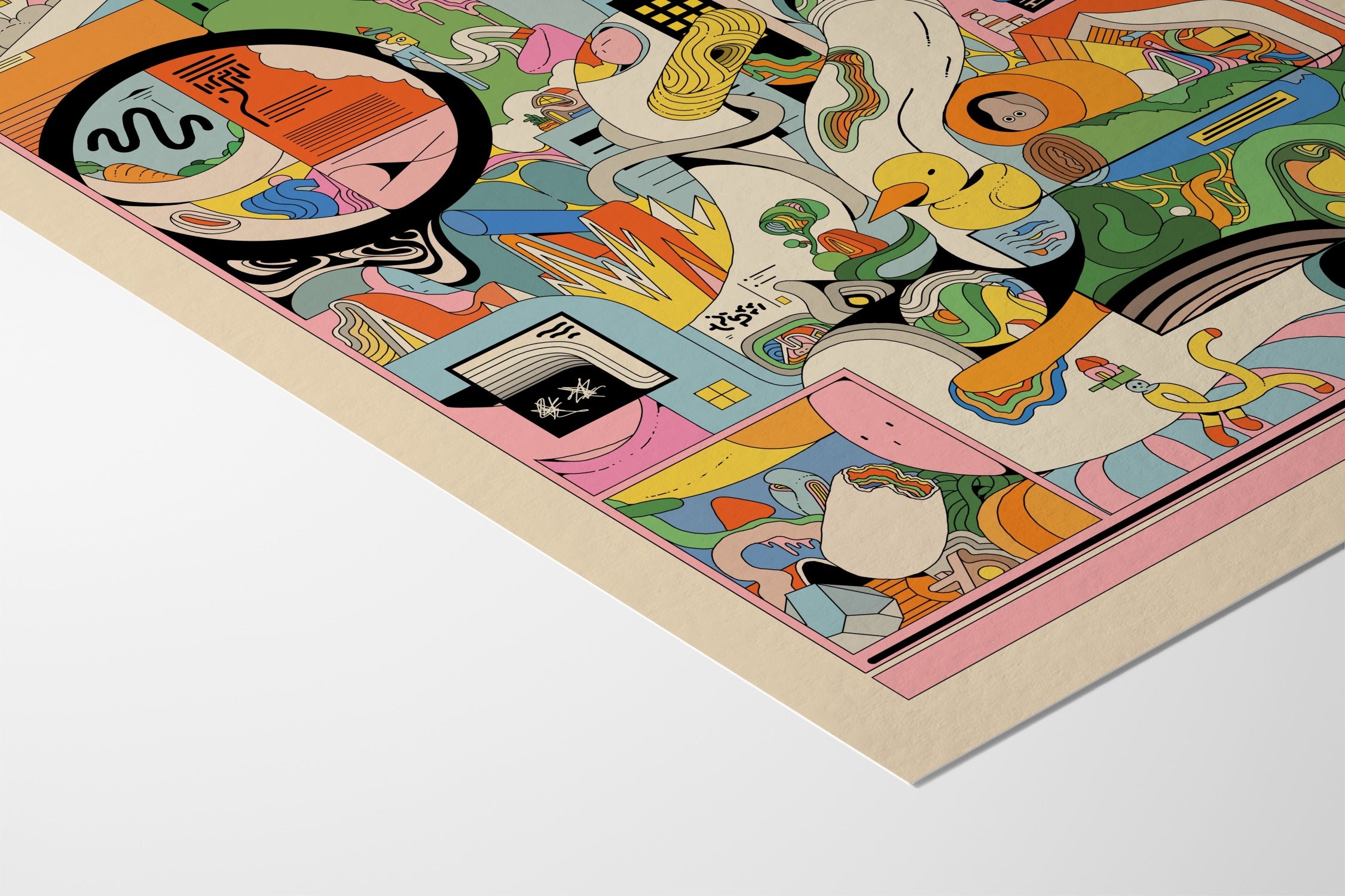 Duck Park - Ori Toor - Fine Art Paper 200gsm |type=paper|