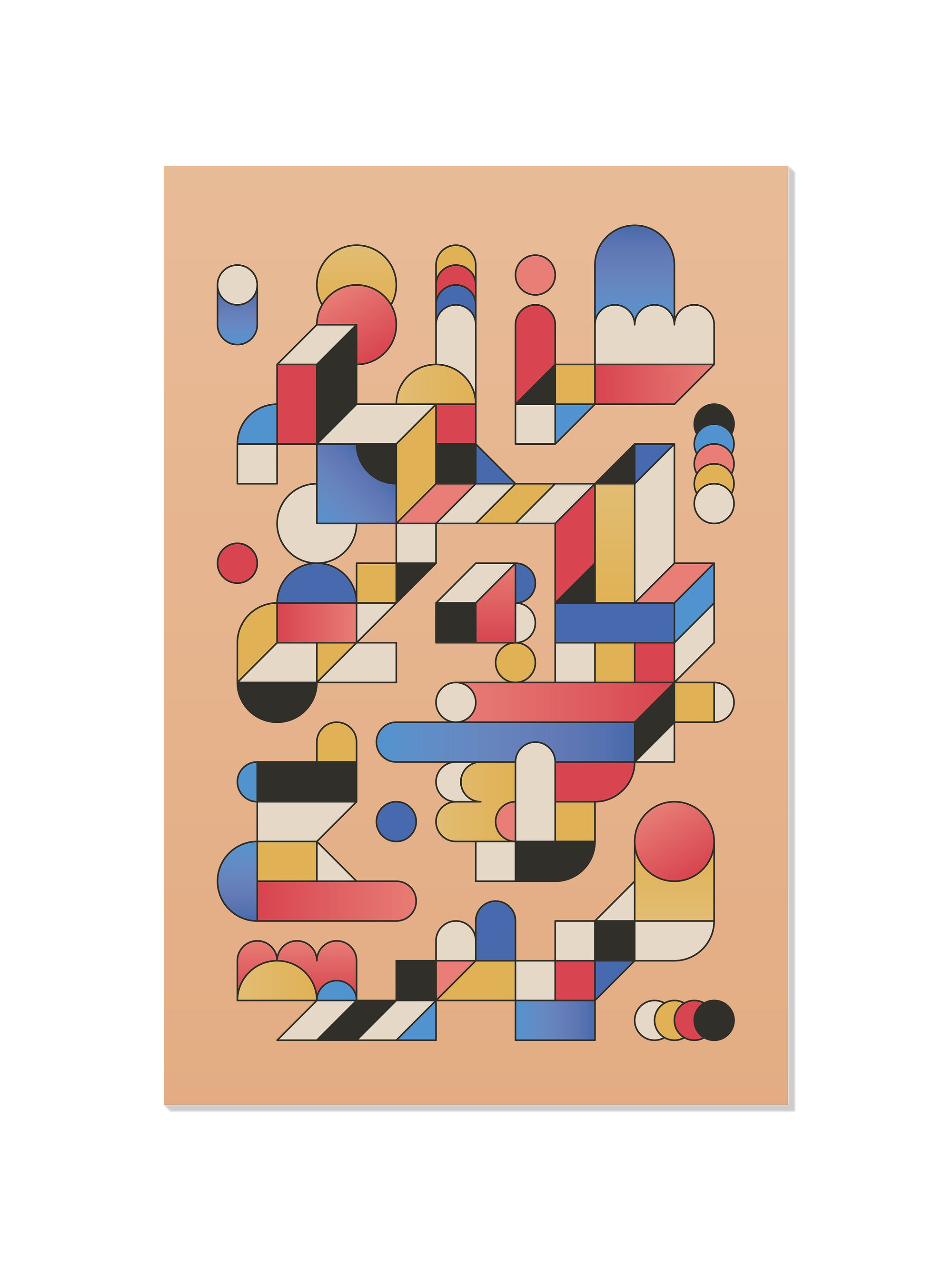 Shape Shift 07 - Rick Crane - Unframed |frame=Unframed|