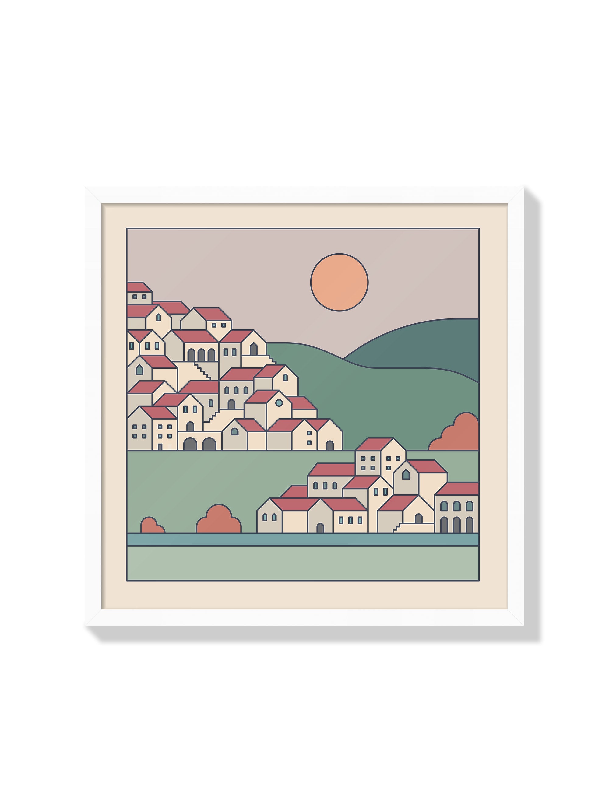 Settlements 01 - Rick Crane - White Frame |frame=White Frame|