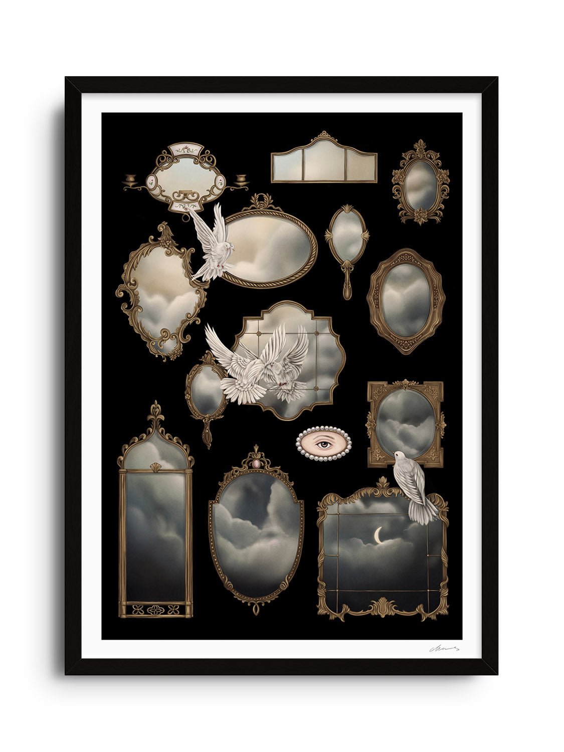 Delusional Future - Chloe Shao - East Side Studio - Art Prints