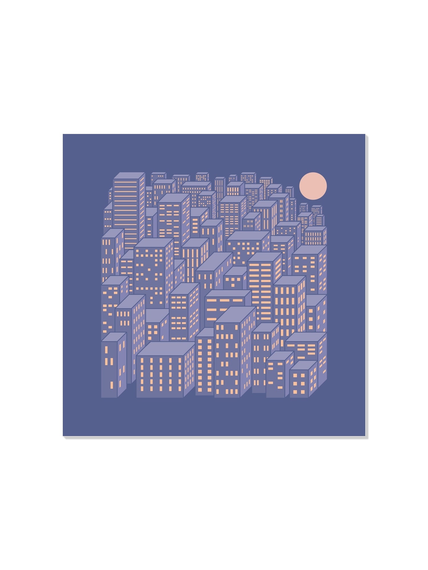 Fine art print "Mental Block 09" by Rick Crane, displayed as unframed. |frame=Unframed|