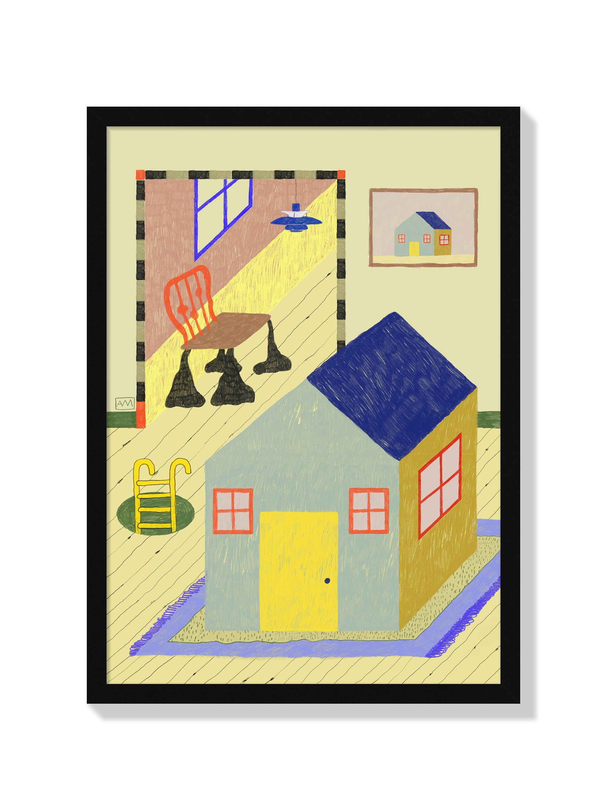 HOUSE IN A HOUSE - Agata Malinowska - Black Frame |frame=Black Frame|