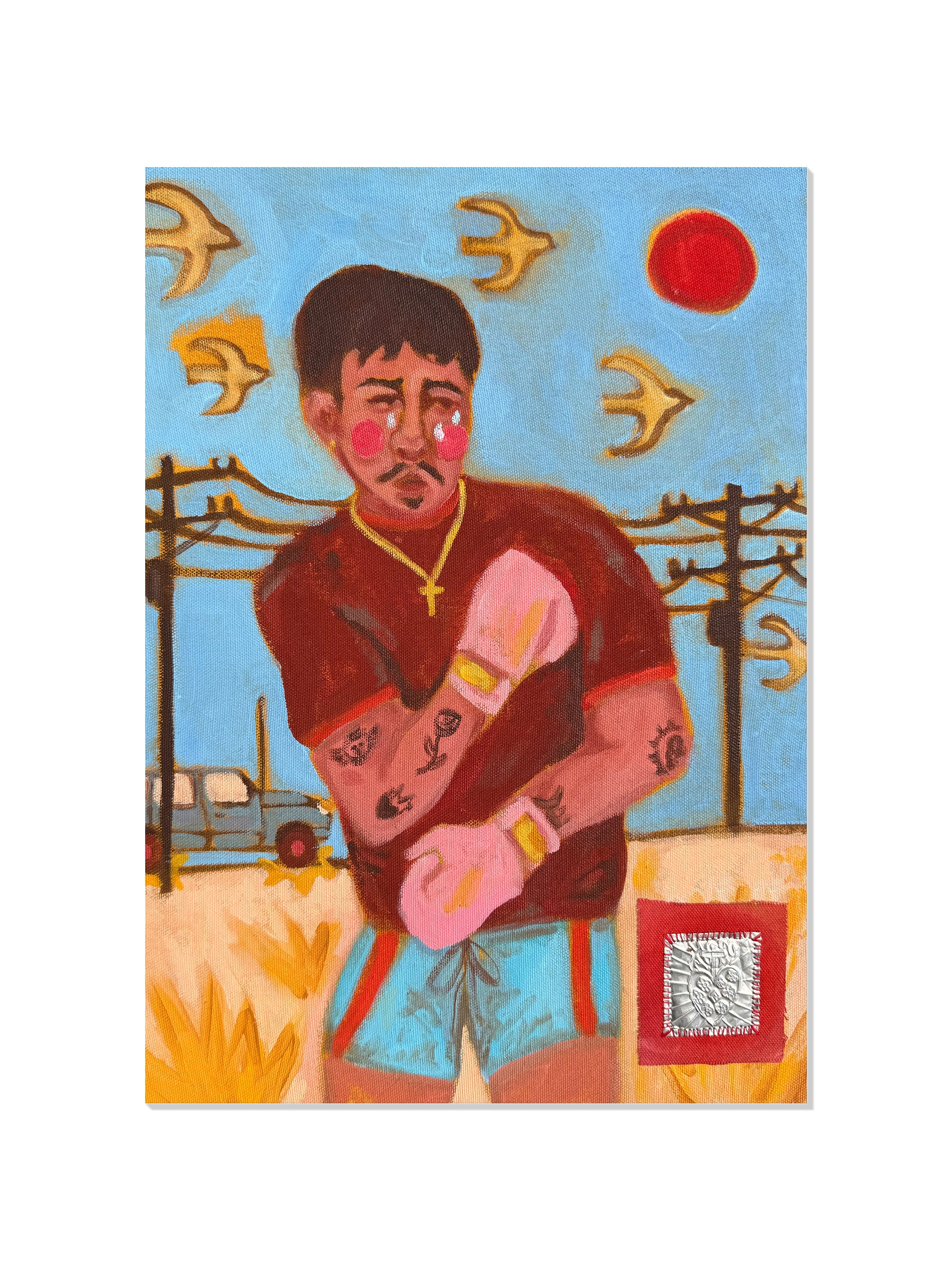 Anger That Begs To Stay - Scared of Moths - Unframed |frame=Unframed|