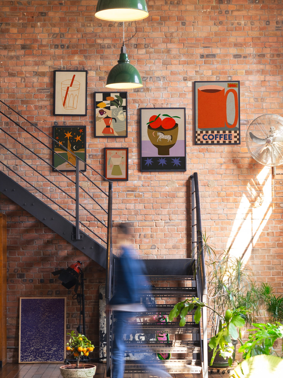 Oranges In Vase (no Border) - Sophie Deller - A_GWBlack_080726 |type=gallerywall|