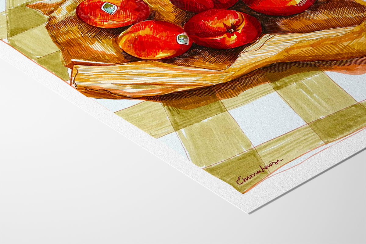 Nectarines - Emma Louise - Hahnemuhle German Etching 310gsm |type=paper|