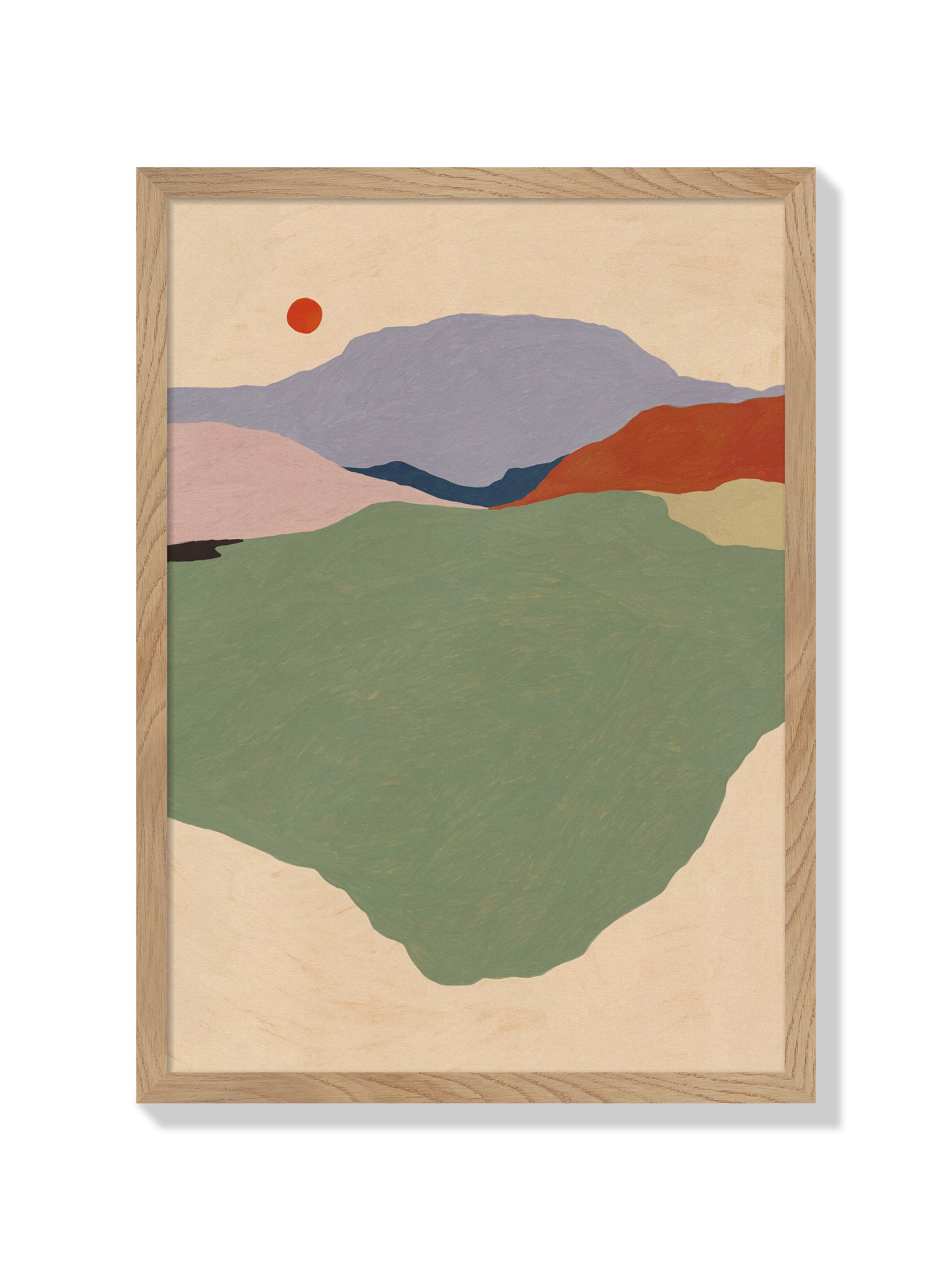 The Lagoon - Sophie Deller - Natural Frame |frame=Natural Frame|