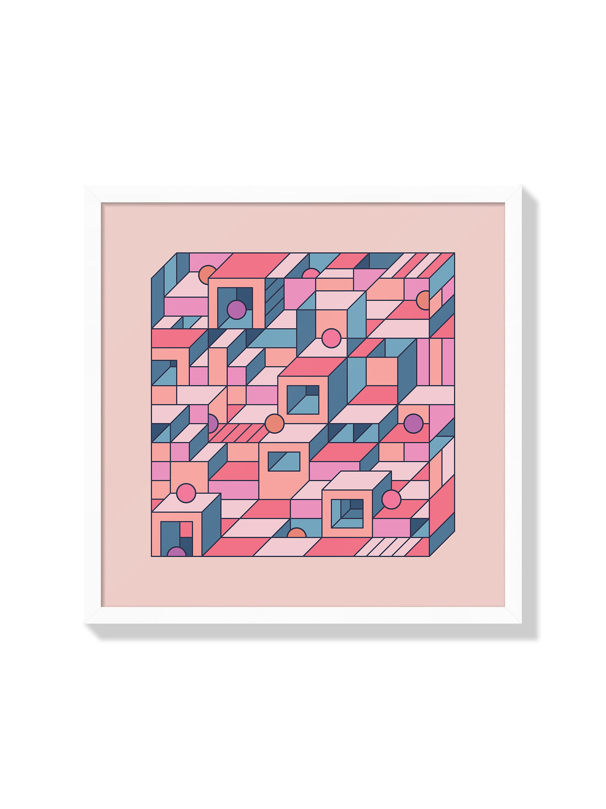 Mental Block 04 - Rick Crane - White Frame |frame=White Frame|