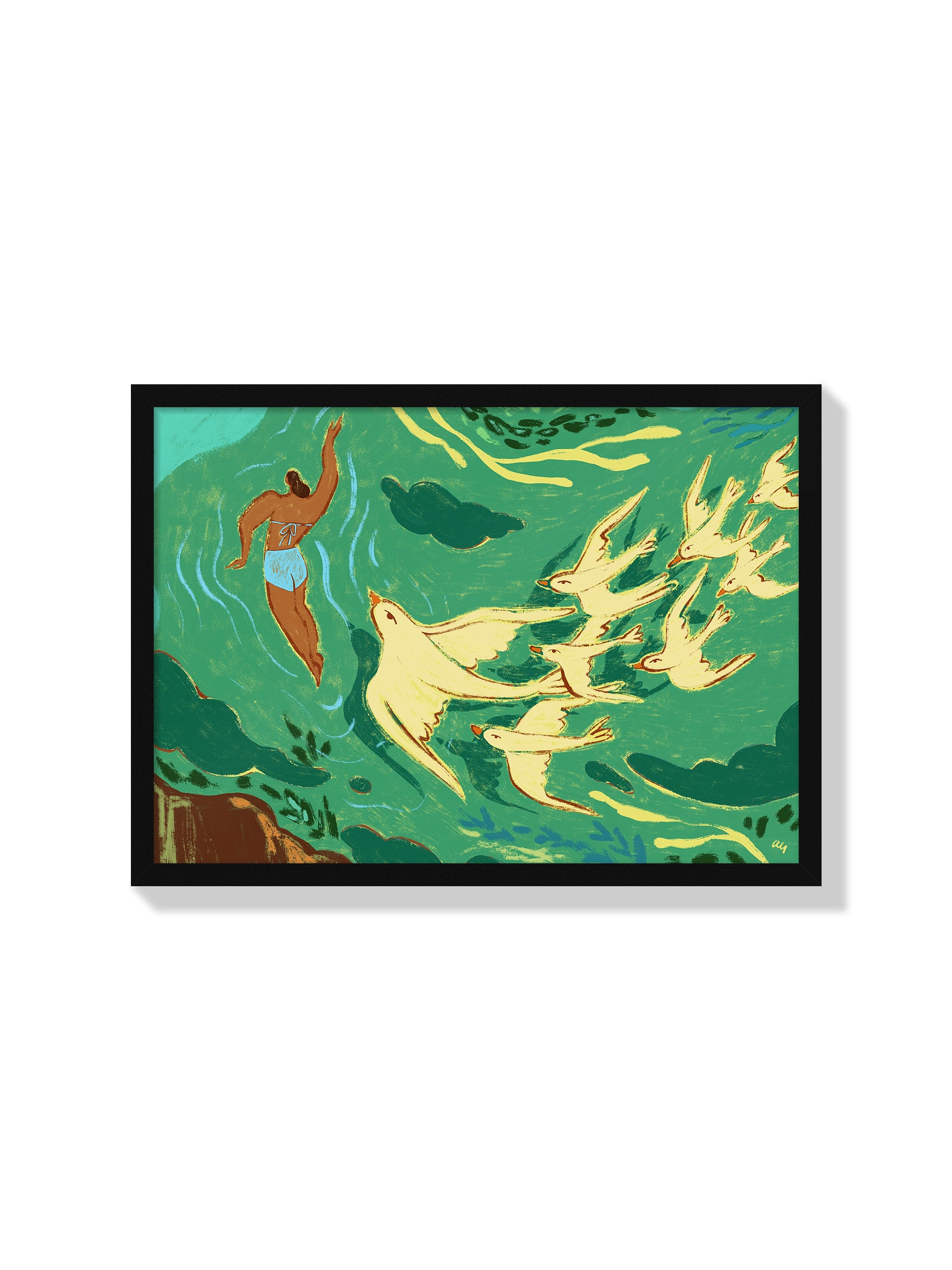 Swept Away - Arty Guava - Black Frame |frame=Black Frame|