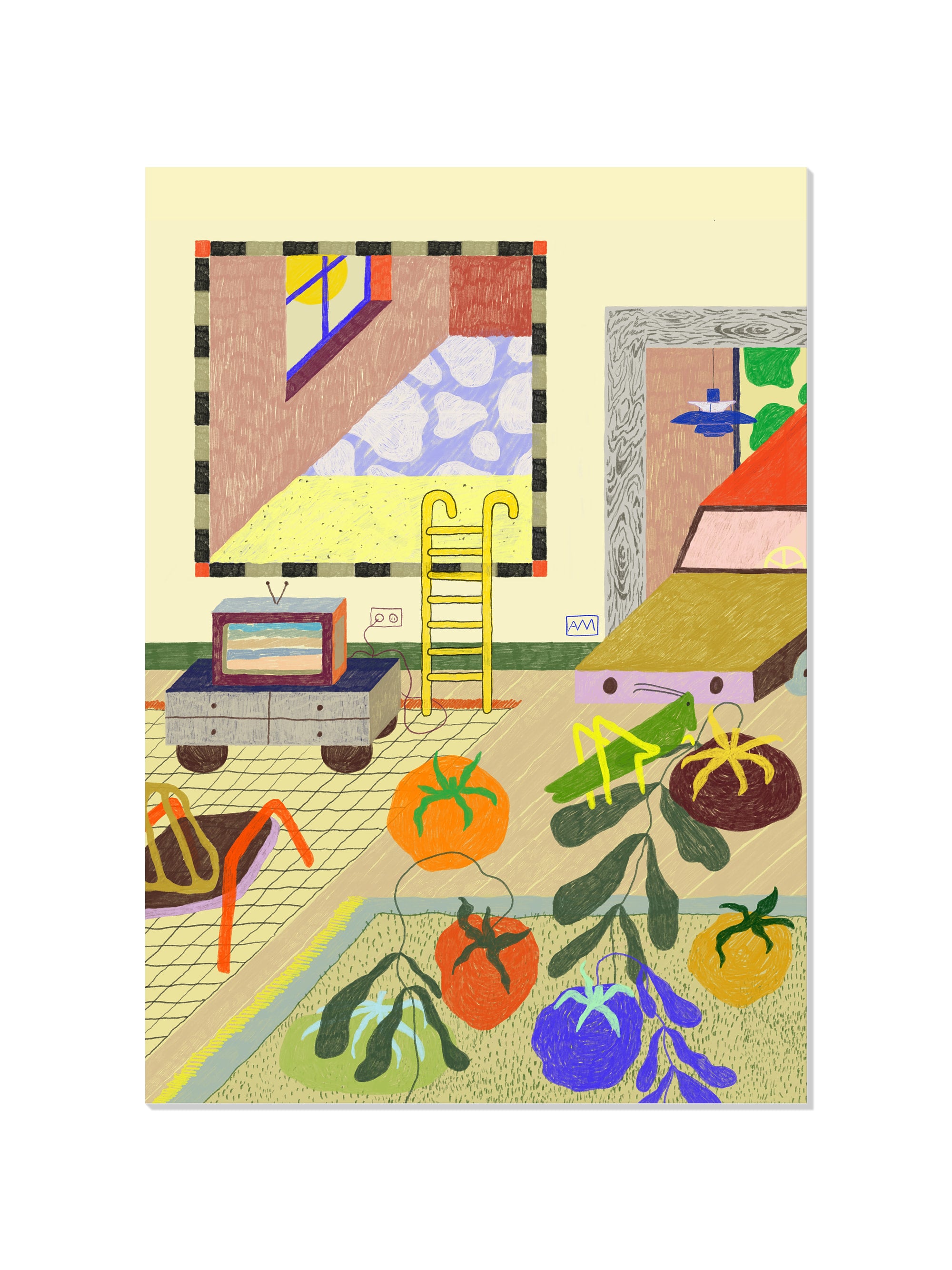 HOME AWAY FROM HOME (AUGUST EDITION) - projekt AM - Unframed |frame=Unframed|