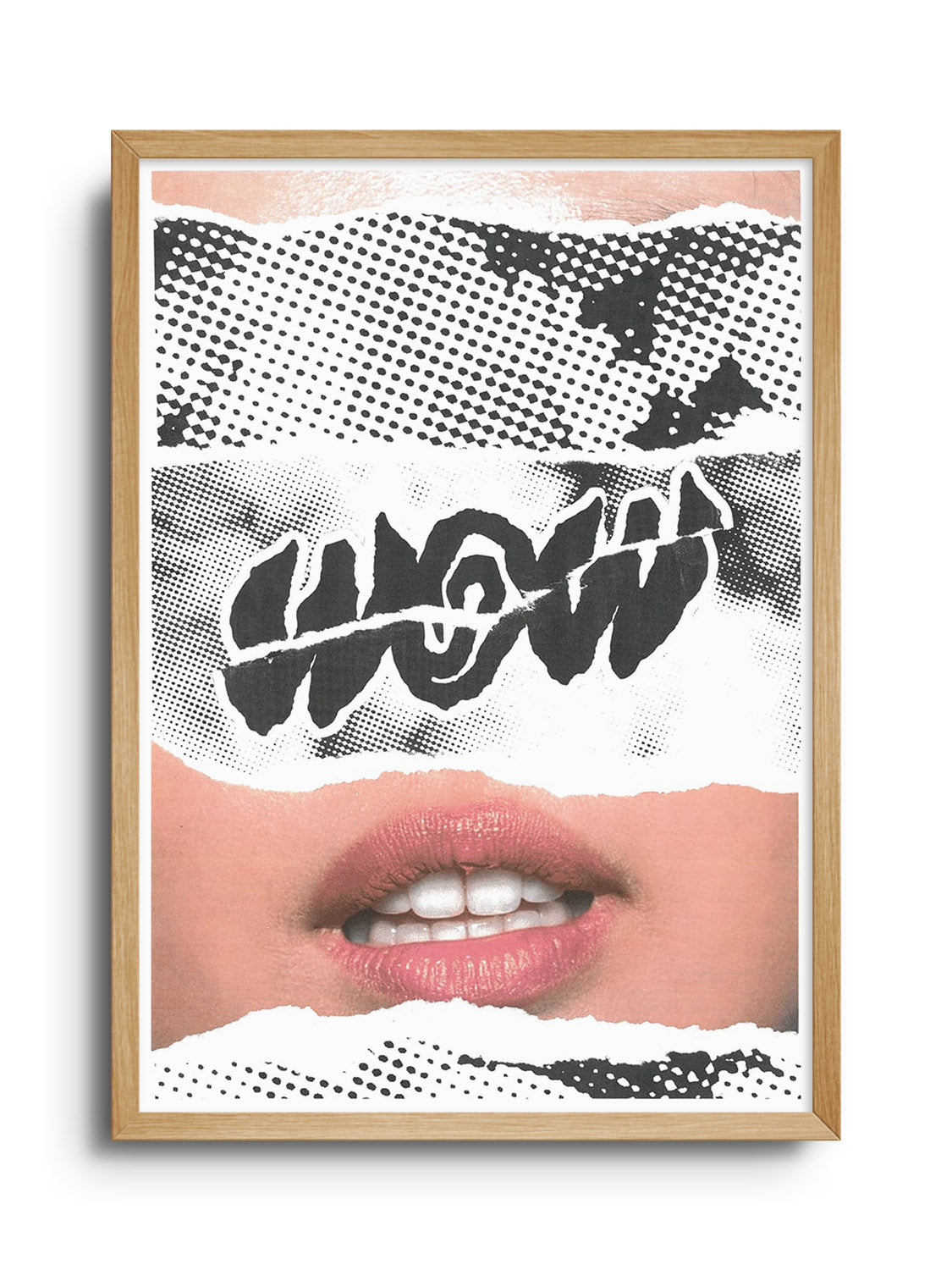 "Fine art print 'WOW A1 size' by Chico Leong in Natural Frame" |frame=Natural Frame|