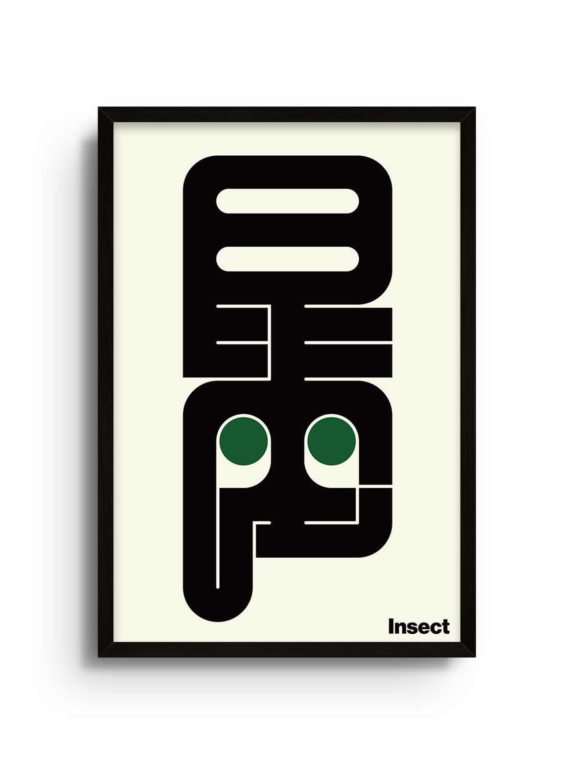 Fine art print "昆虫#2 (Insect)" by Kenichi Minami in black frame |frame=Black Frame|