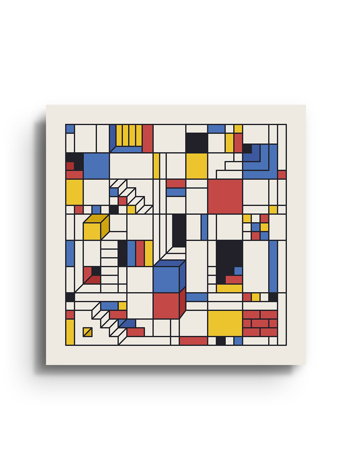 Fine art print "Piet's Trap" by Rick Crane, unframed. |frame=Unframed|