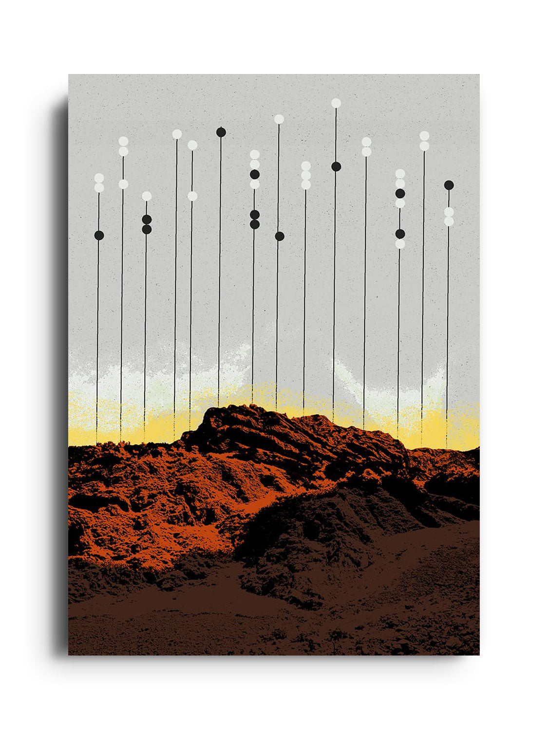 Fine art print "Krš" by Dusan Lilic, unframed. |frame=Unframed|