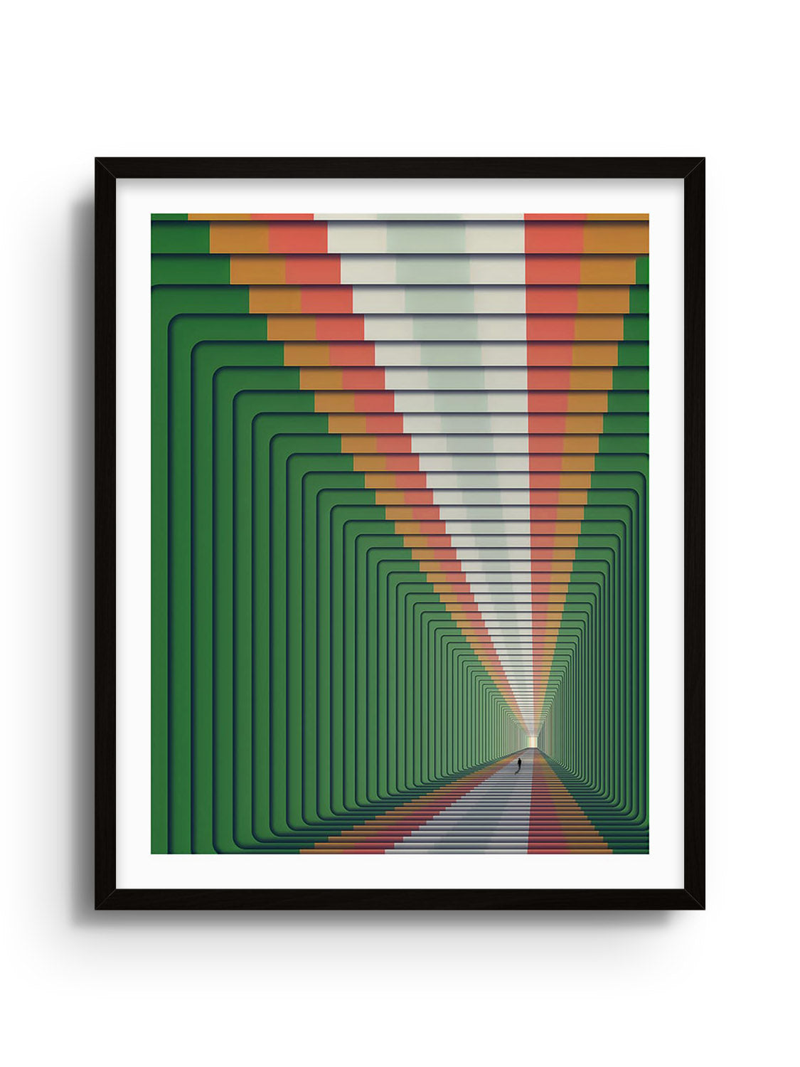 "Legacy User" by Michael Strevens fine art print in black frame |frame=Black Frame|
