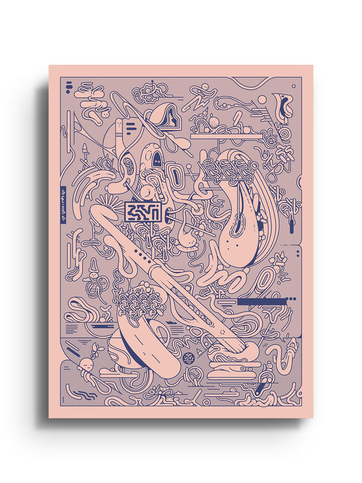 Fine art print "Tatado" by Ori Toor, displayed as unframed print. |frame=Unframed|