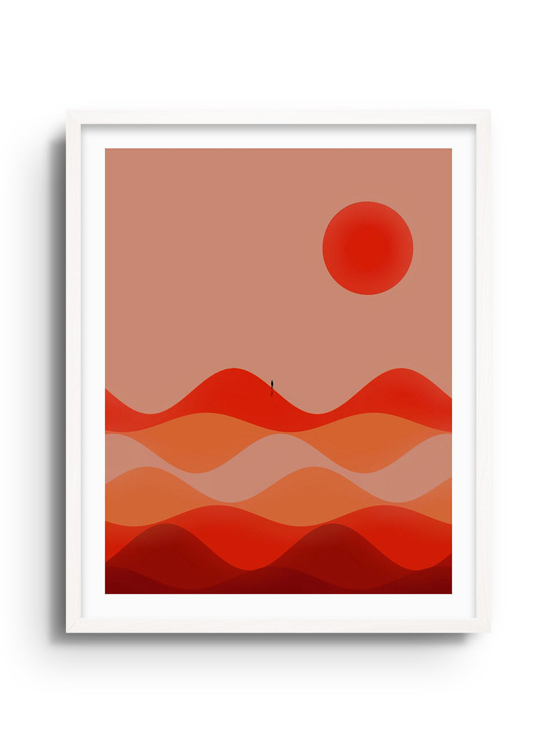 "The Still Hour" by Michael Strevens, fine art print in white frame |frame=White Frame|